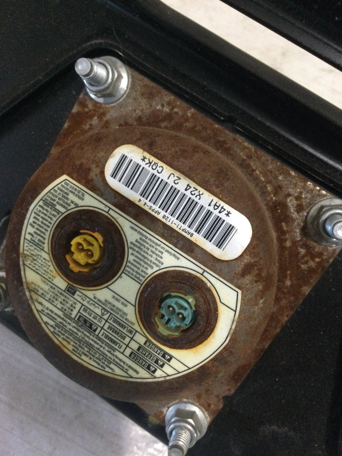 10-17 Dodge Ram1500 Pickup Passenger Dash Air Bag 15082 05057495AC