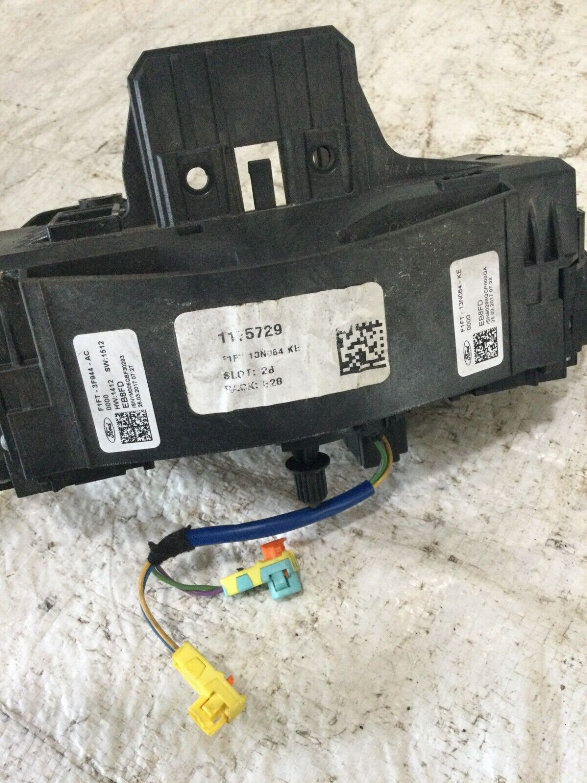 2017-2019 Ford Escape Column Combination Swith W/ Clock Spring OEM
