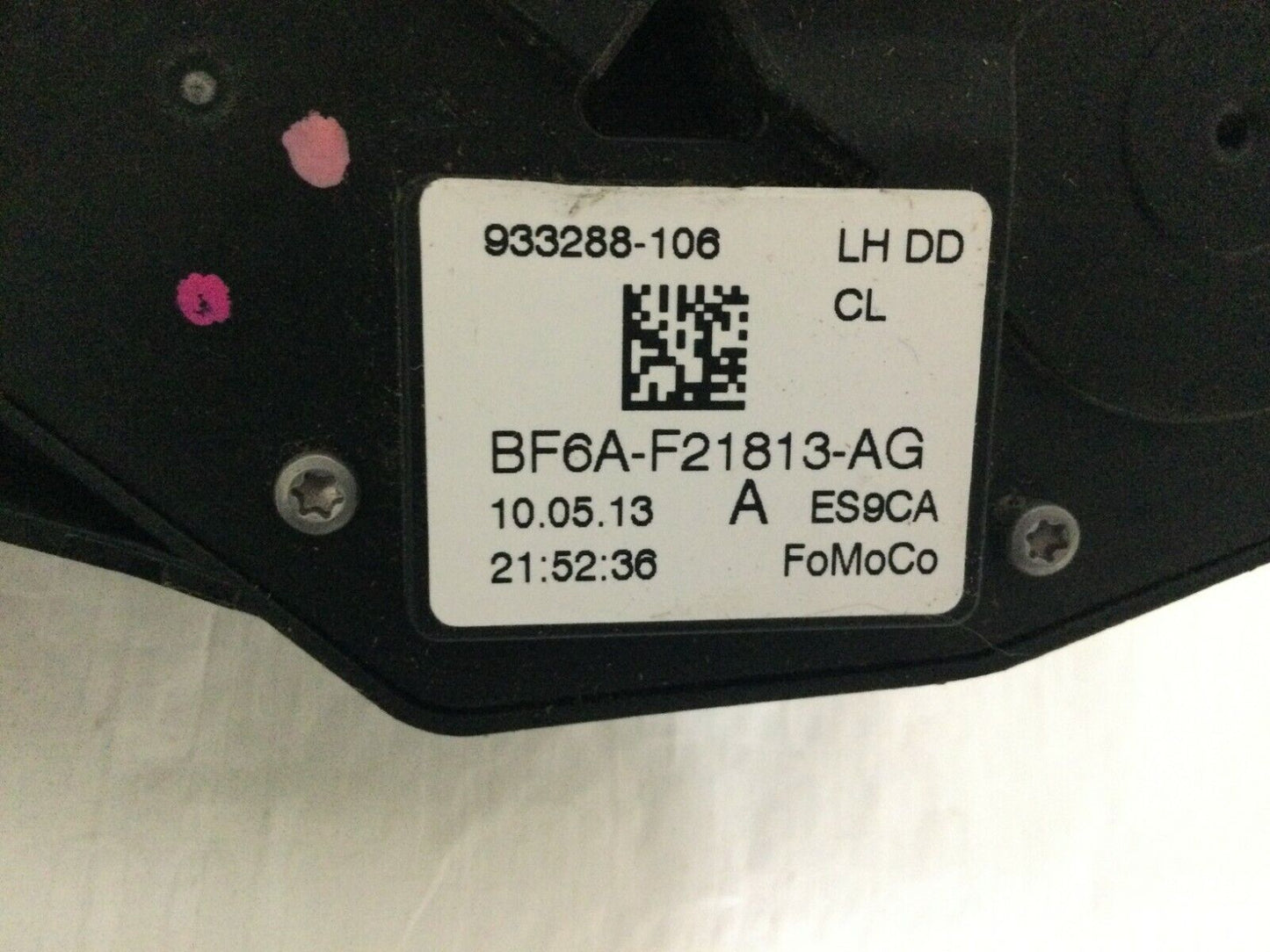 2017  Ford Escape Front Left LH Door Lock Latch Actuator OEM BF6AF21813AG