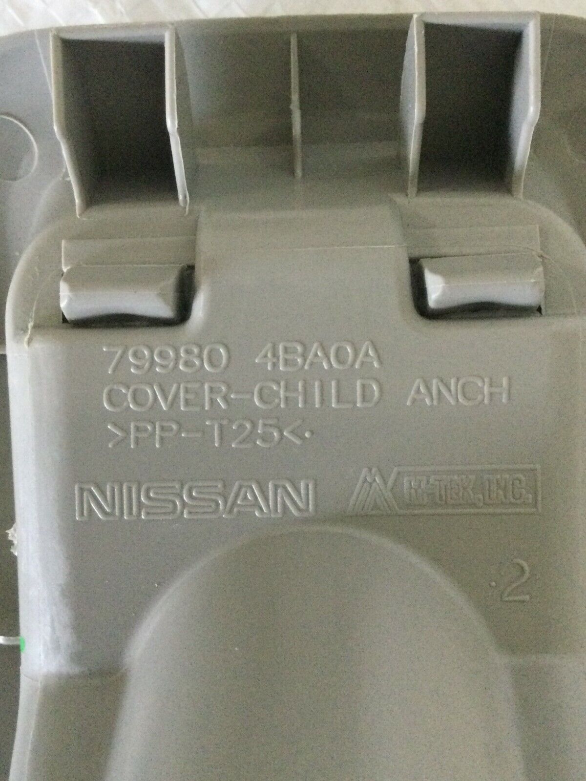 2019 Nissan Rogue Cover Child Anchor OEM 79980-4BA0A