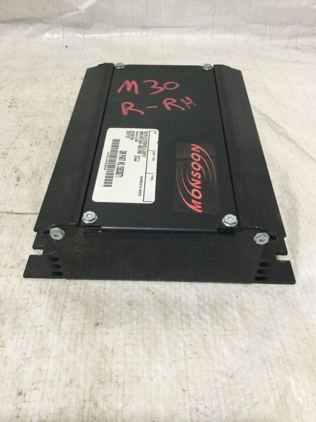 2006-2009 Pontiac G6 Coupe Monsoon Audio Amplifier 15833071 OEM
