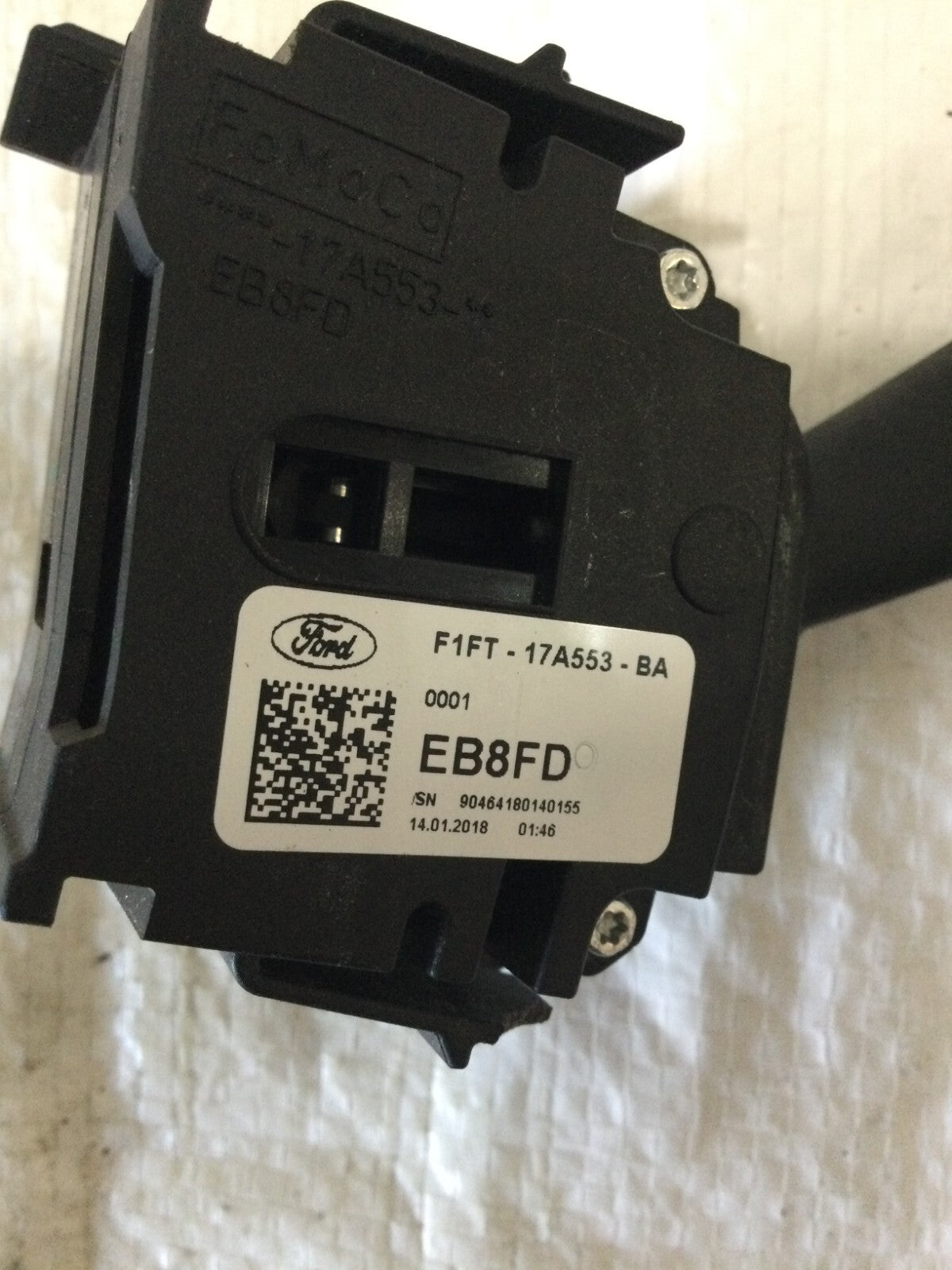 2017-2019 Ford Escape Windshield Wiper Control Switch OEM F1FT-17A553-BA
