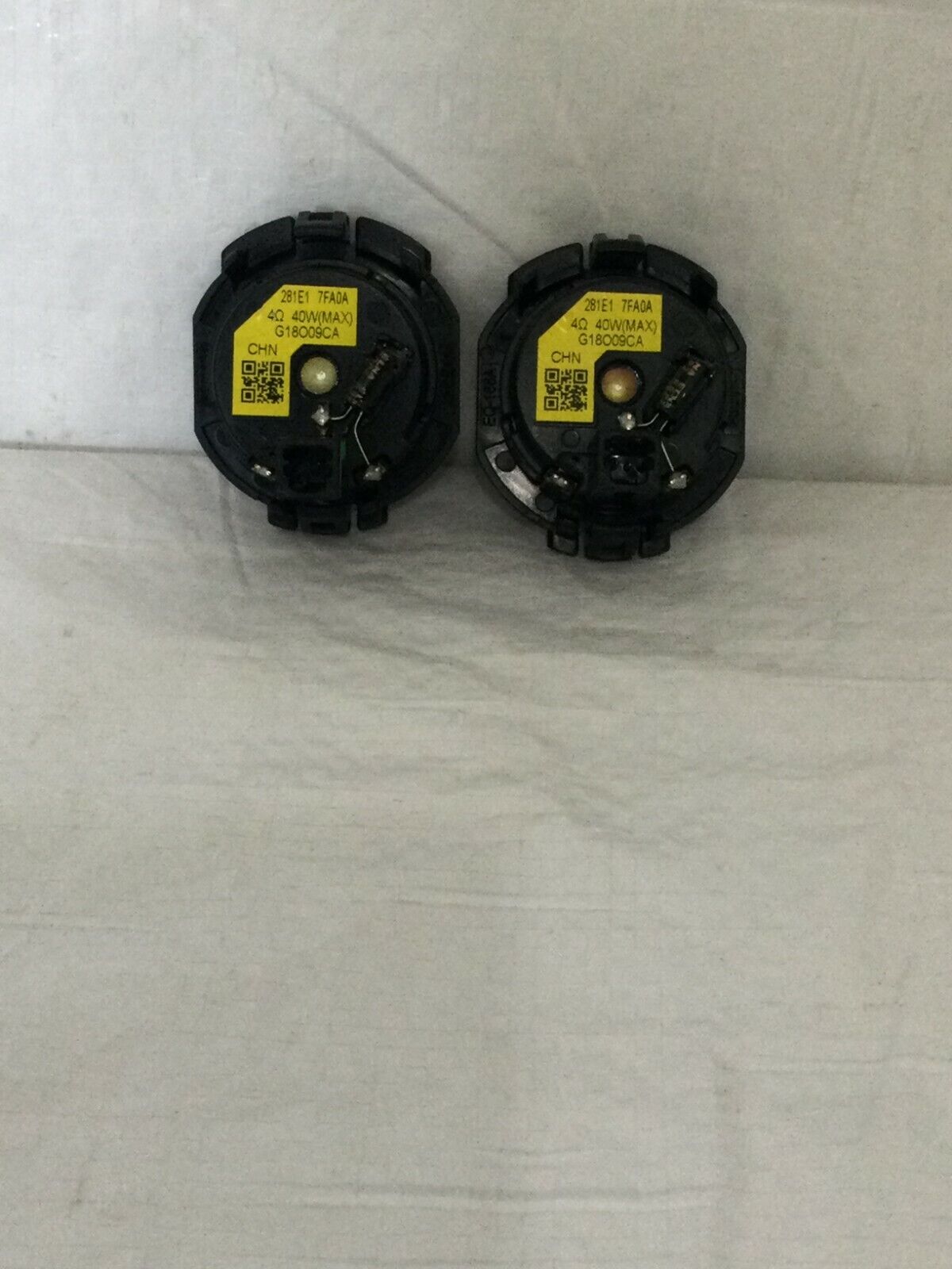 2019 Nissan Rogue Dash Tweeter Speaker Set OEM 281E1 7FA0A