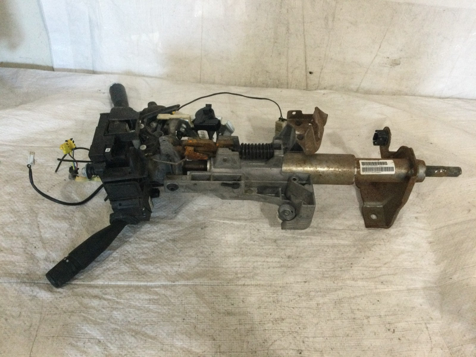 2017 Dodge Ram 3500 6.7L Steering Column Assembly With Tilt Wheel OEM 6GD78SZ0AA