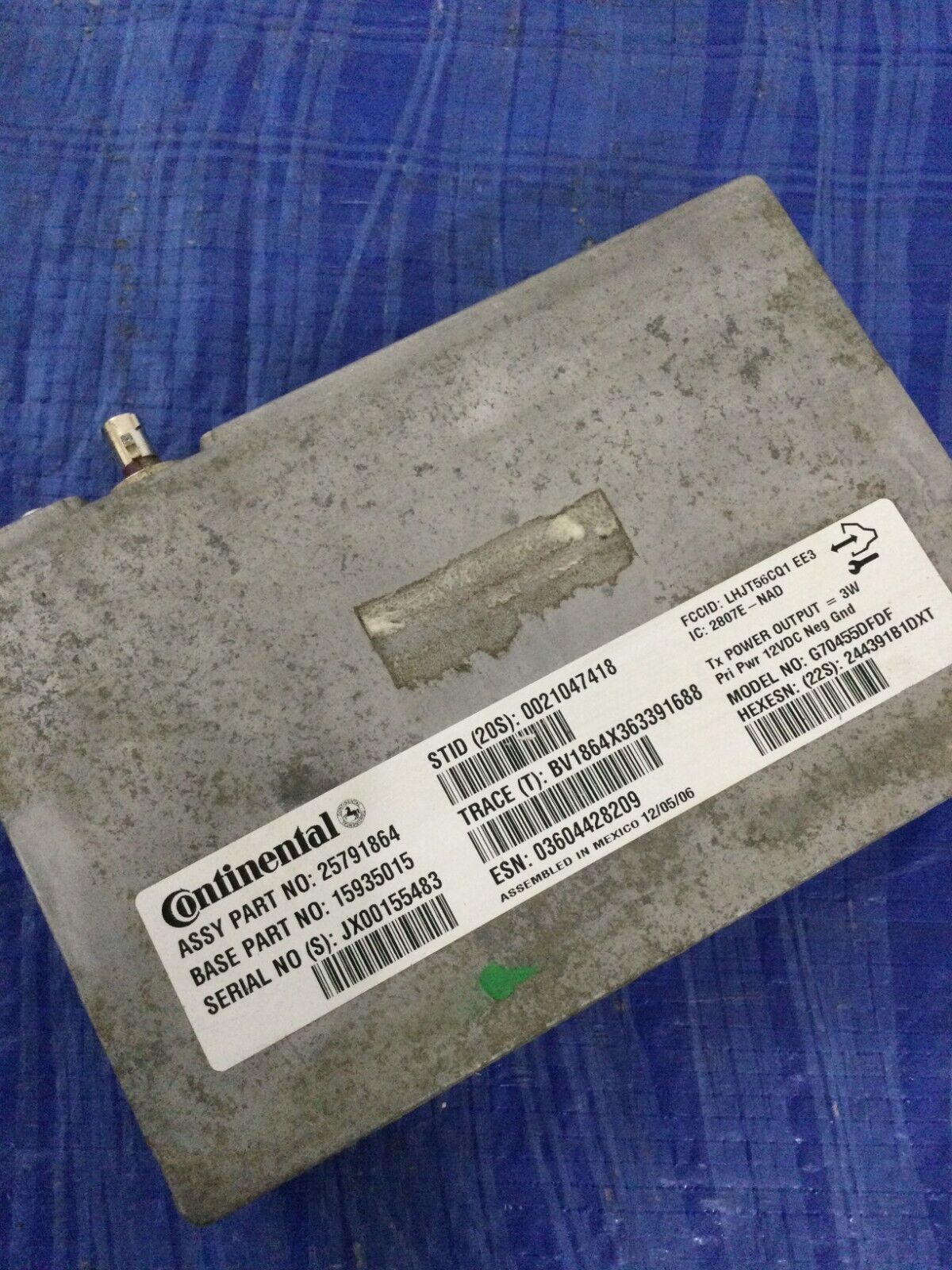 2007-2009 Cadillac Escalade ESV Onstar Communication Module OEM 25791864