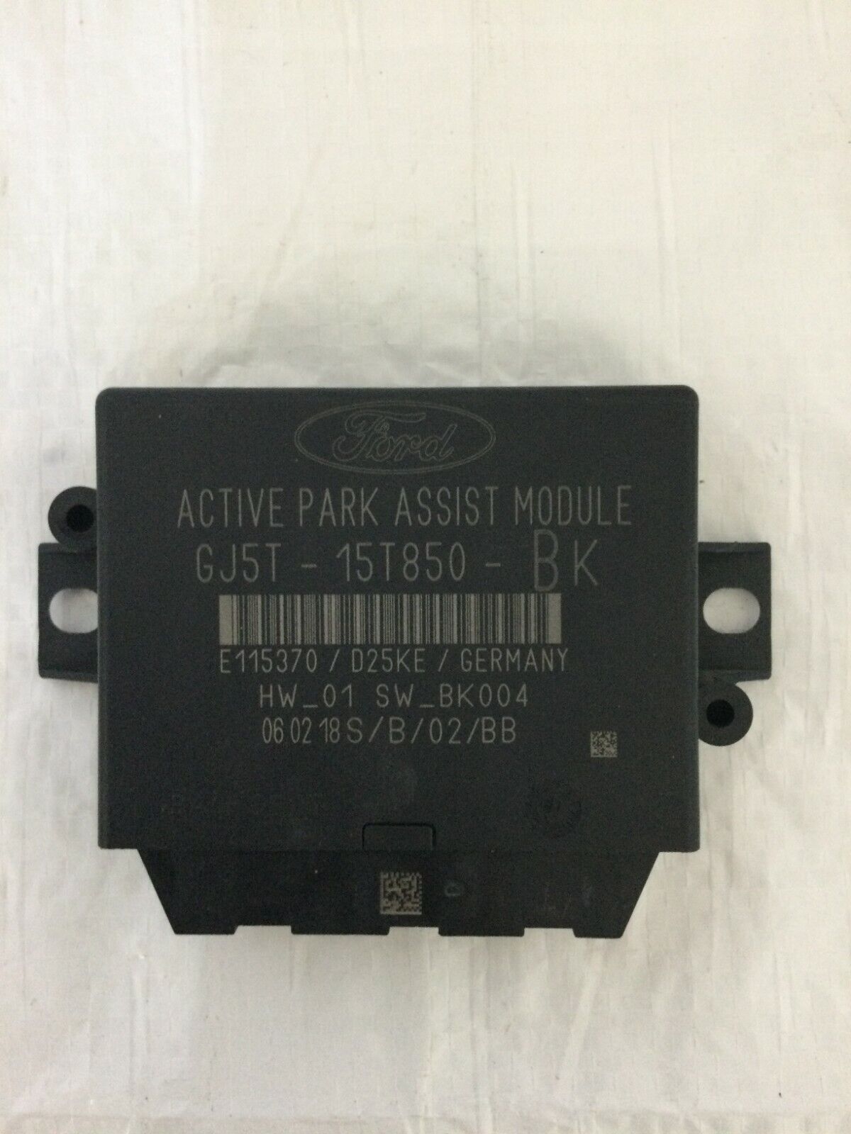 2018 Ford Escape Rear Parking Support Aid Module GJ5T-15T850-BK OEM
