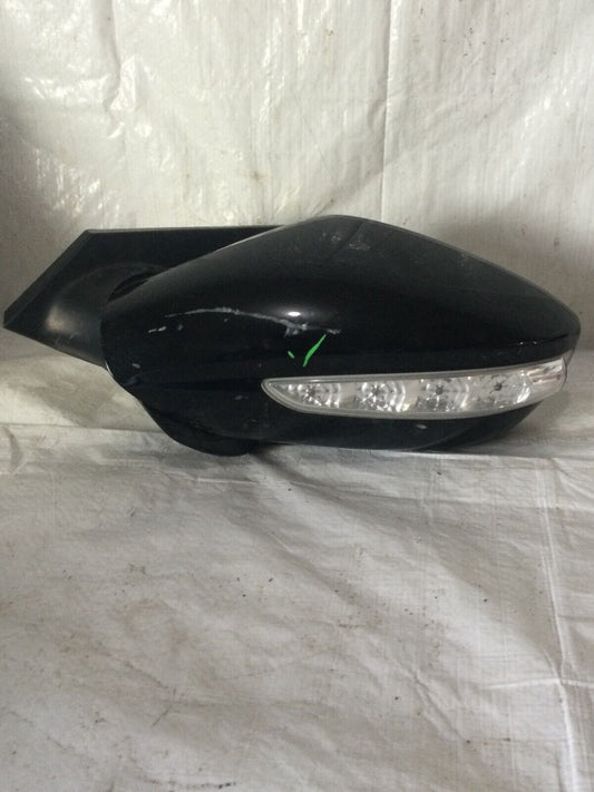 2011-2014 Hyundai Sonata Driver Left Side View Power Door Mirror Black OEM
