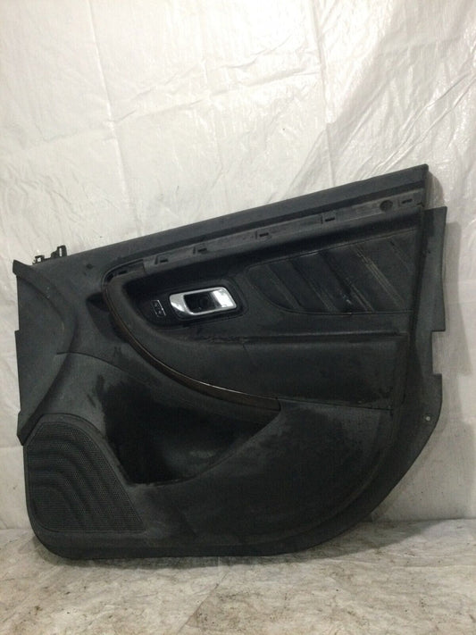 2019 Ford Taurus Front Right Door Trim Panel Black OEM