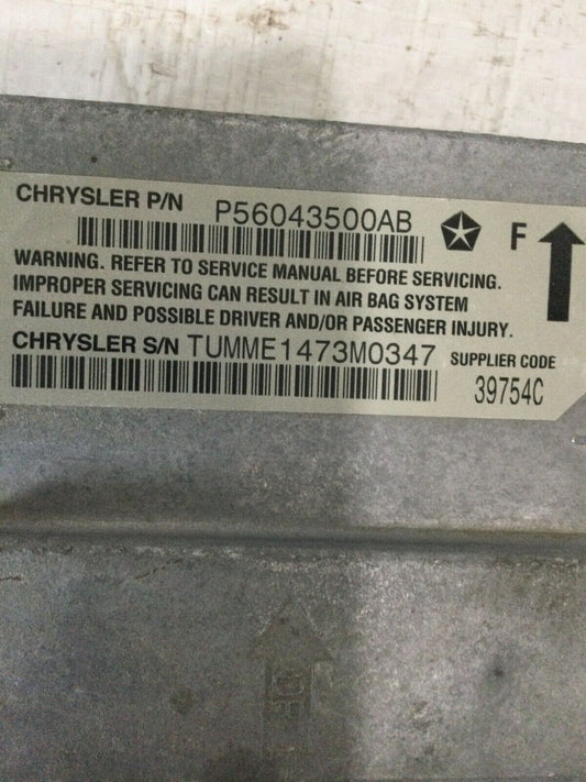 2003 Dodge Ram 1500 OCCUPANT RESTRAINT CONTROL MODULE  56043500AB