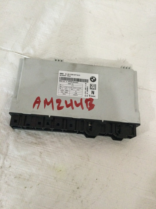 2011 BMW X5 4.4L Front Left Seat Module OEM 61.35 9 264 977.9 01 MARKED DAMAGE