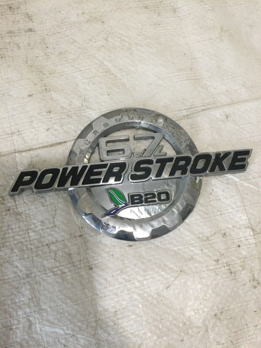 2012 Ford F350SD Powerstroke B20 Emblem OEM 6.7L