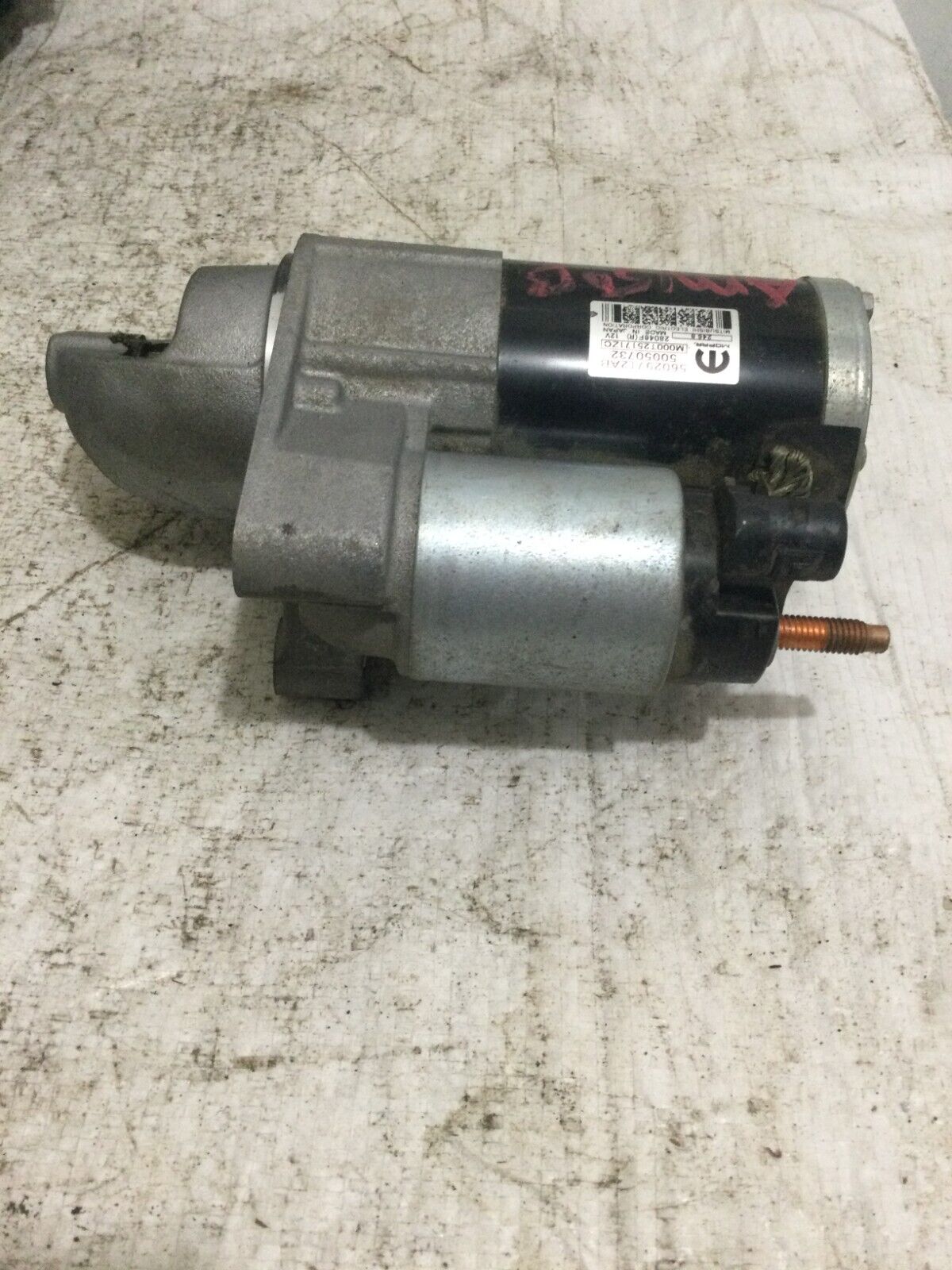 2017-2019 Jeep Compass Engine Starter Motor OEM  OEM 56029712AB