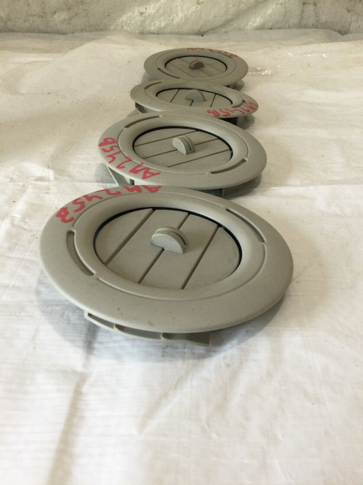 2017 Dodge Grand Caravan Headliner Roof Air Vent Set of 4 OEM