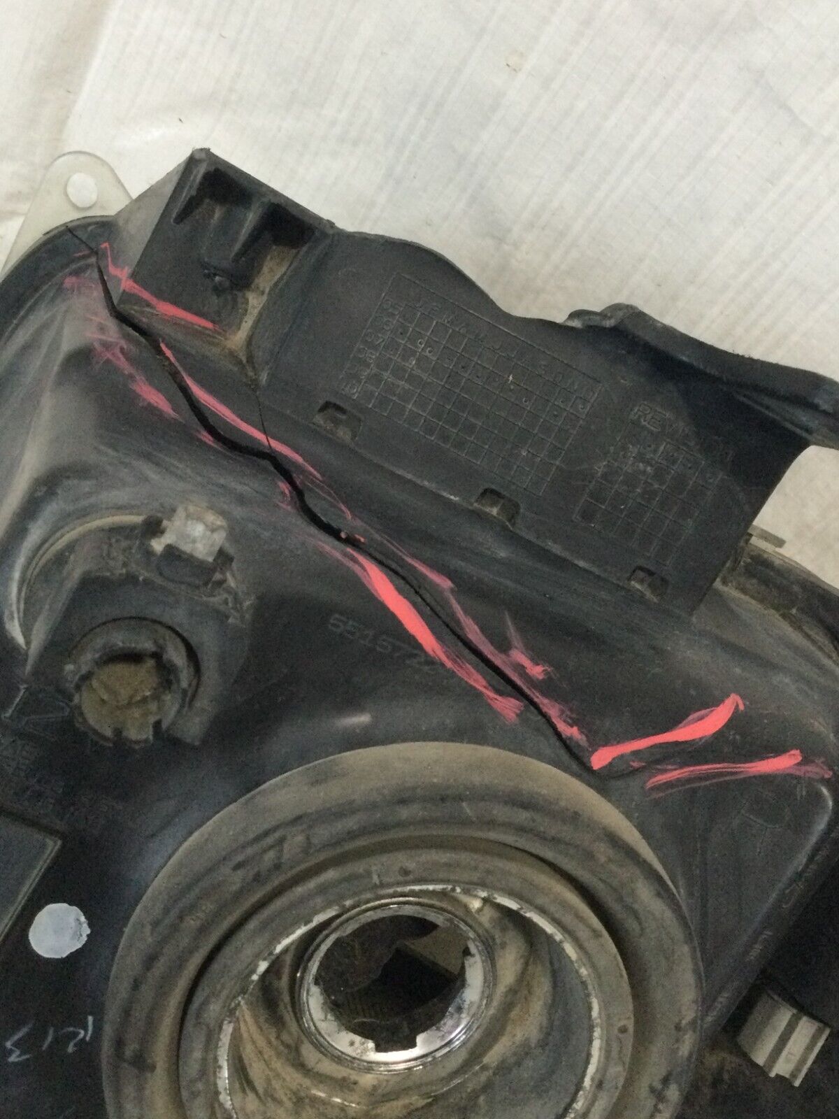 2007-2011 Dodge Nitro Headlight Right Passenger Side OEM RH