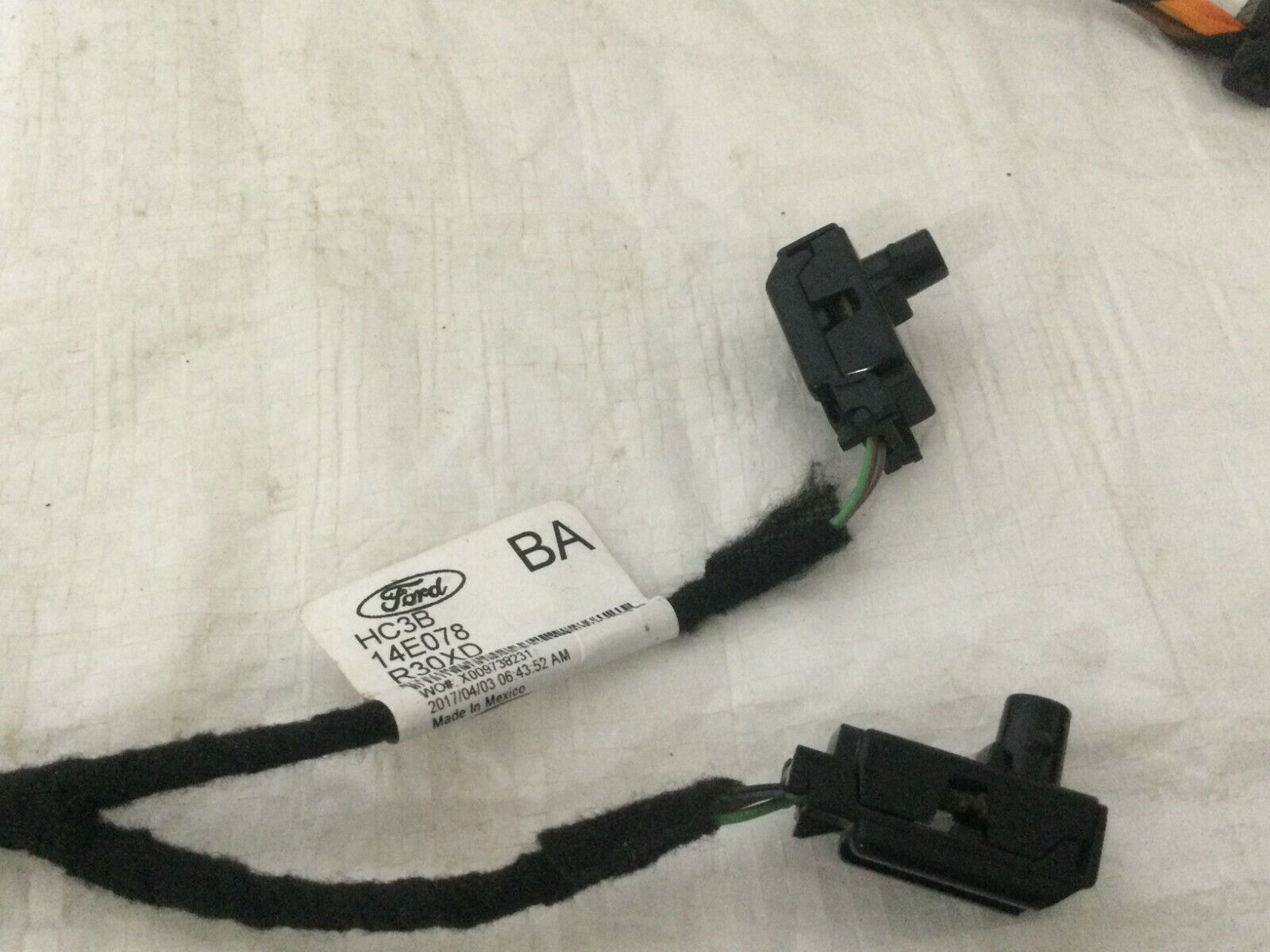 2018 Ford F150 F-150 Body Frame Wiring Harness JL3T-14B079-JC OEM