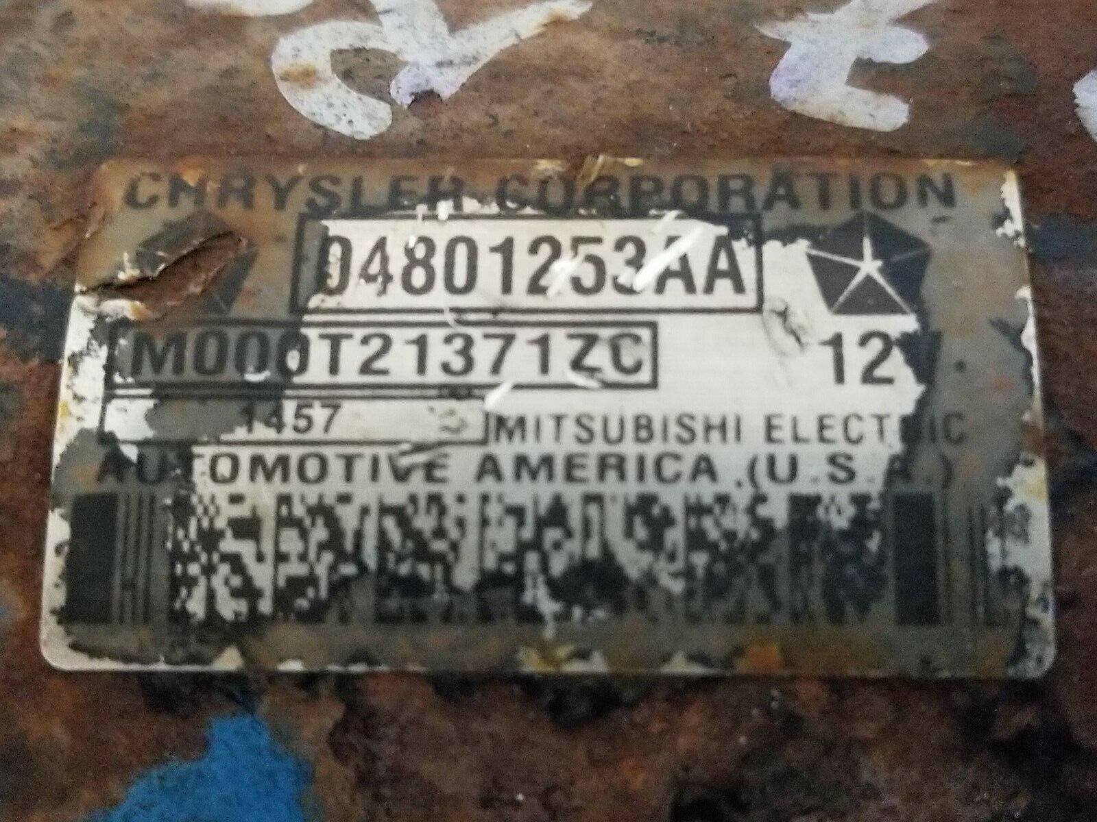2006-2008 Dodge Ram 1500 04801253AA 5.7L Engine Starter Motor OEM 