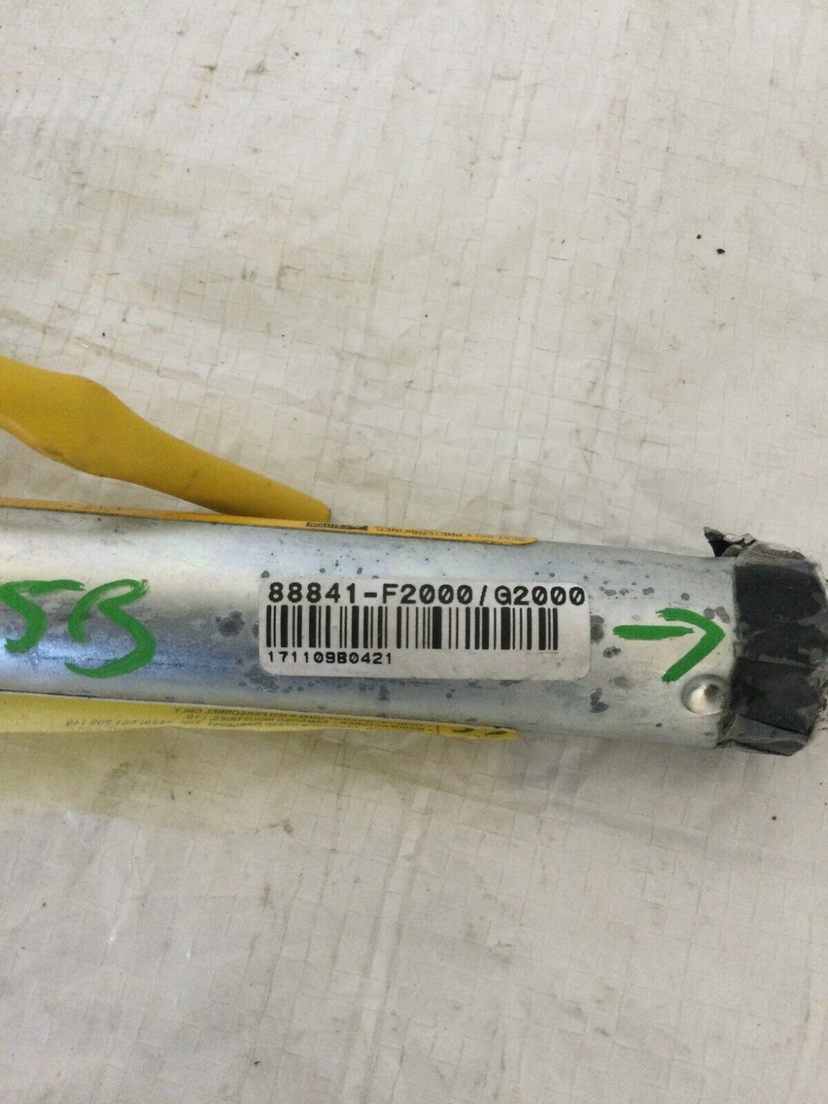 2018 Hyundai Elantra Front Right Seat Belt Pretensioner OEM 88841-F2000
