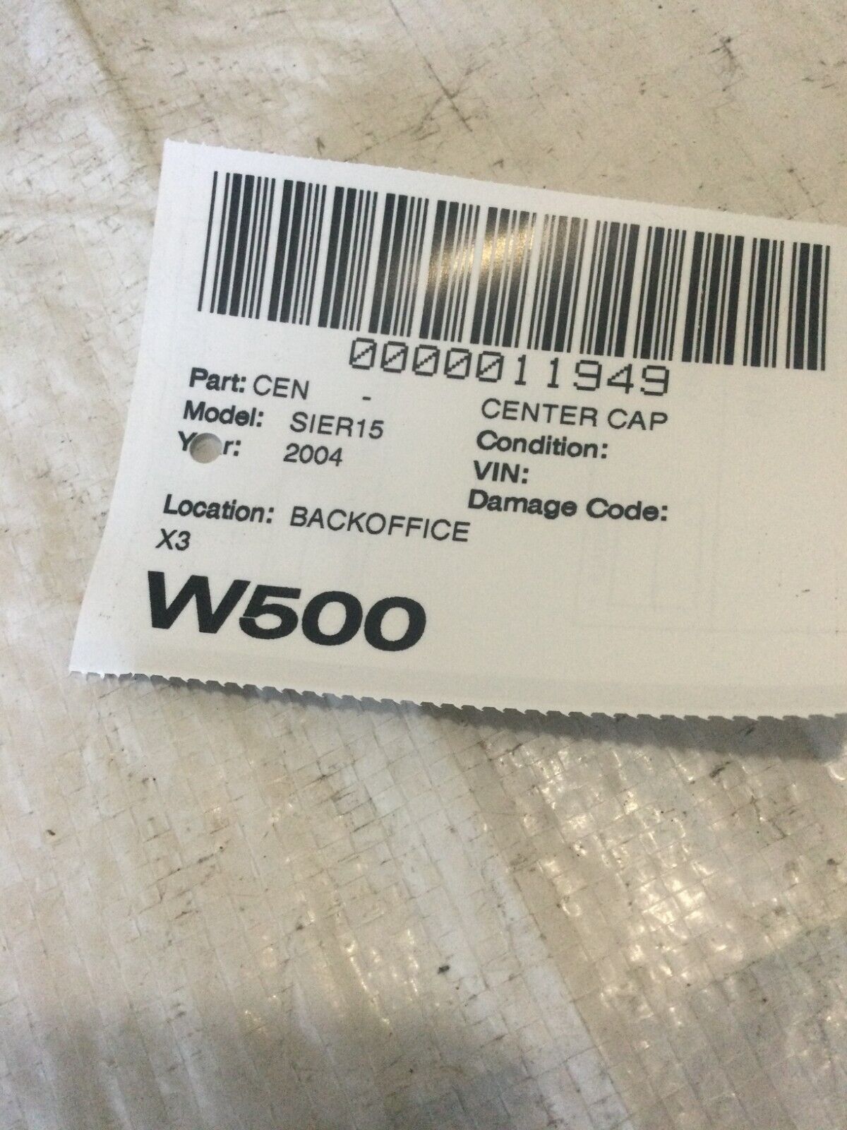 Set of 3  1999-2007 GMC Sierra 1500  6-Lug Center Caps Hubcaps OEM