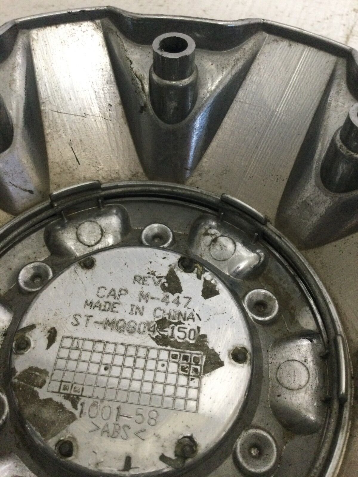 Fuel Chrome Wheel Center Cap ST-MQ804-150