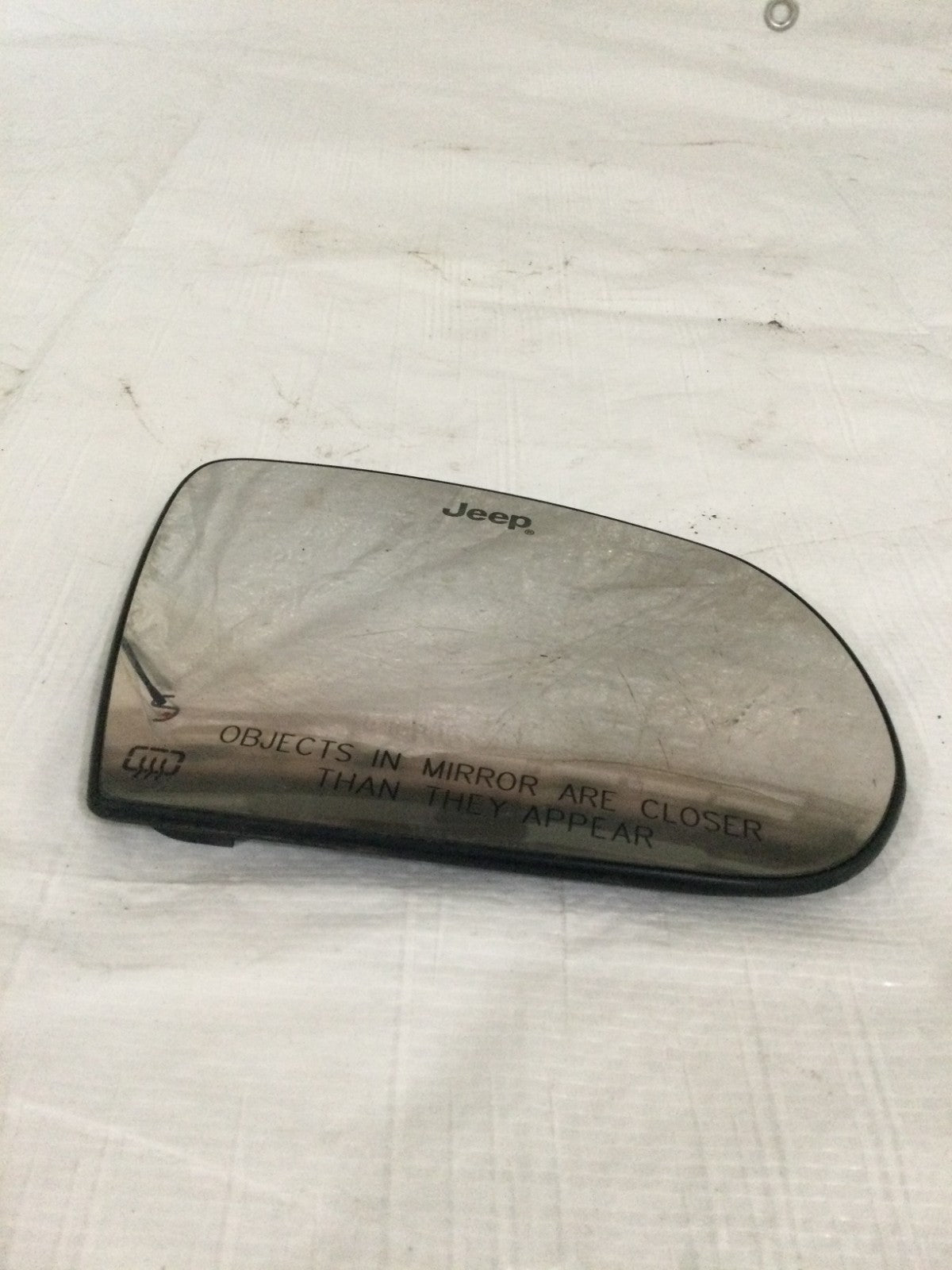 2019 Jeep Compass Passenger Right Door Mirror Glass OEM HAS INNER SCRATCH