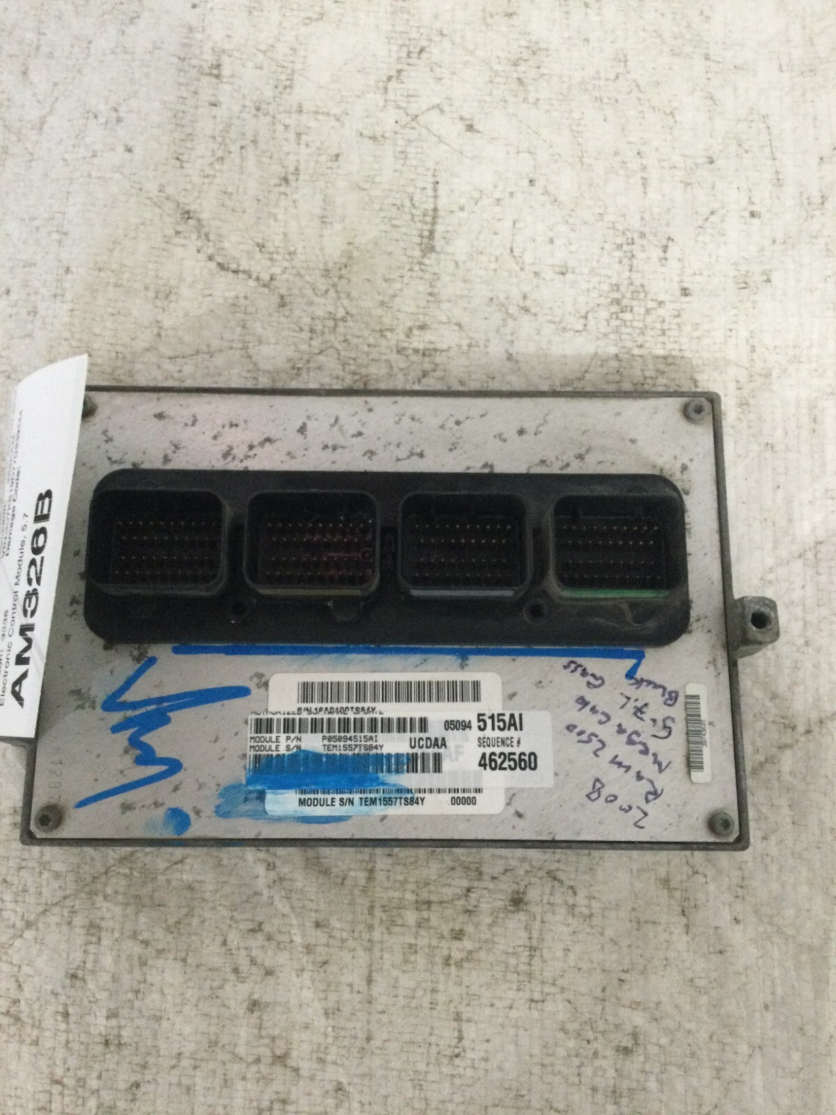 2007 Dodge Ram 1500 ECM Engine  Control Module 05094515AI OEM