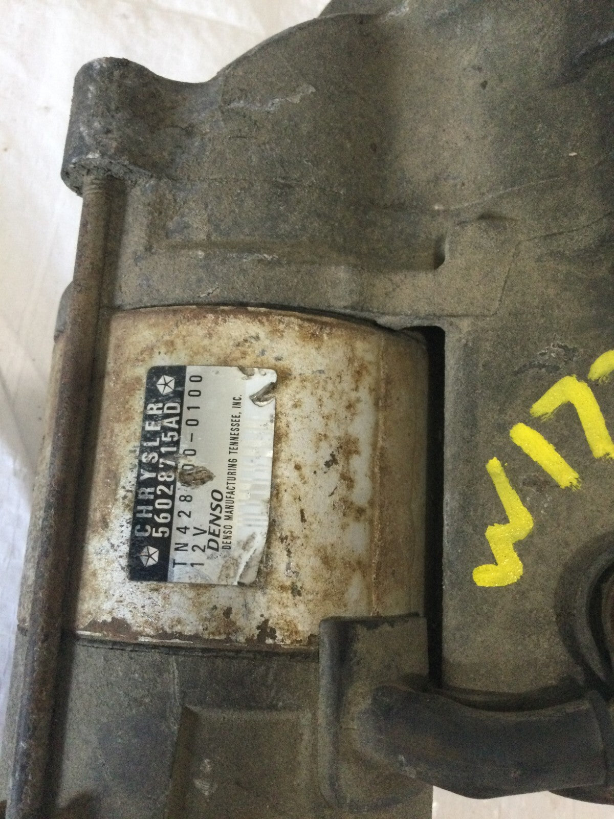 2002-2004 Dodge Ram 1500 Engine Starter Motor OEM ( DAMAGE IS MARKED )