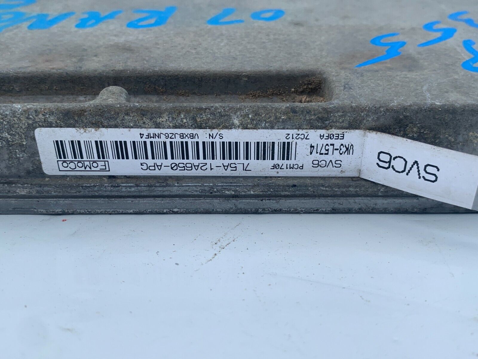Engine ECM Control Module 2.3L A/T Ford Ranger 7L5A12A650APG 7L5A-12A650-APG