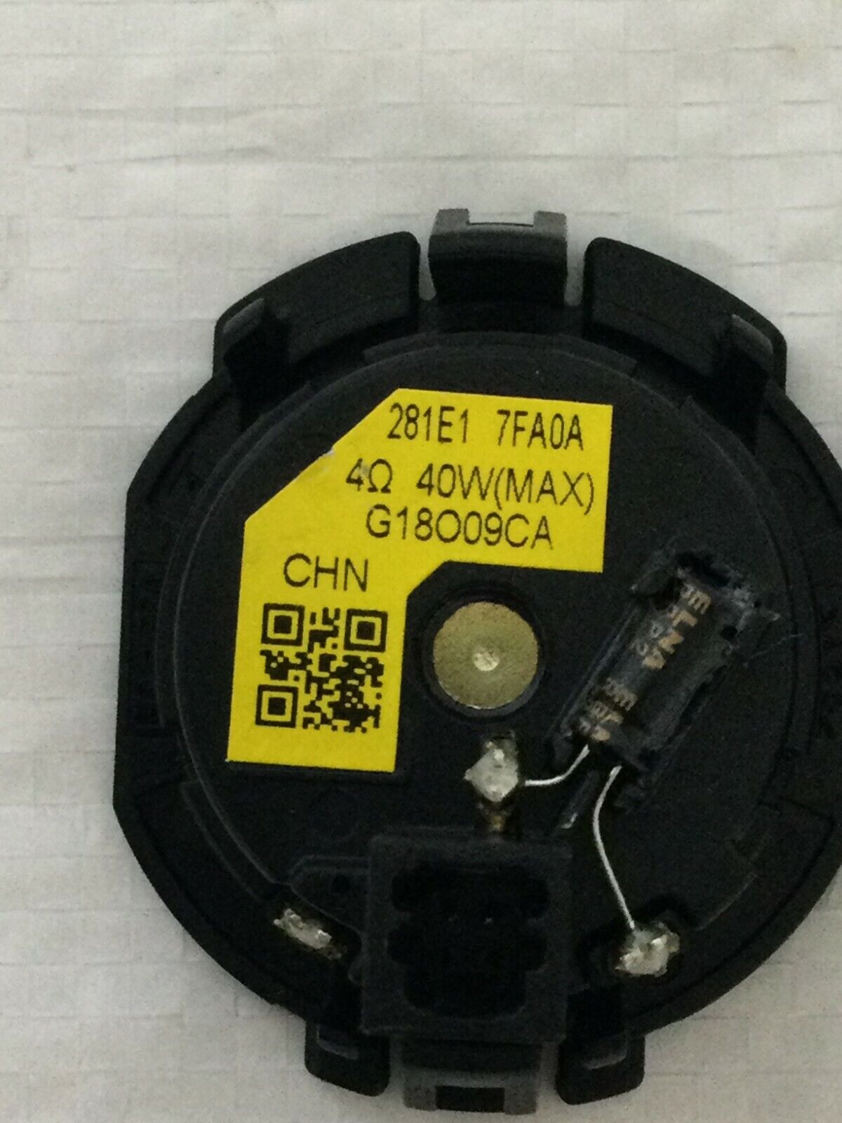 2019 Nissan Rogue Dash Tweeter Speaker Set OEM 281E1 7FA0A