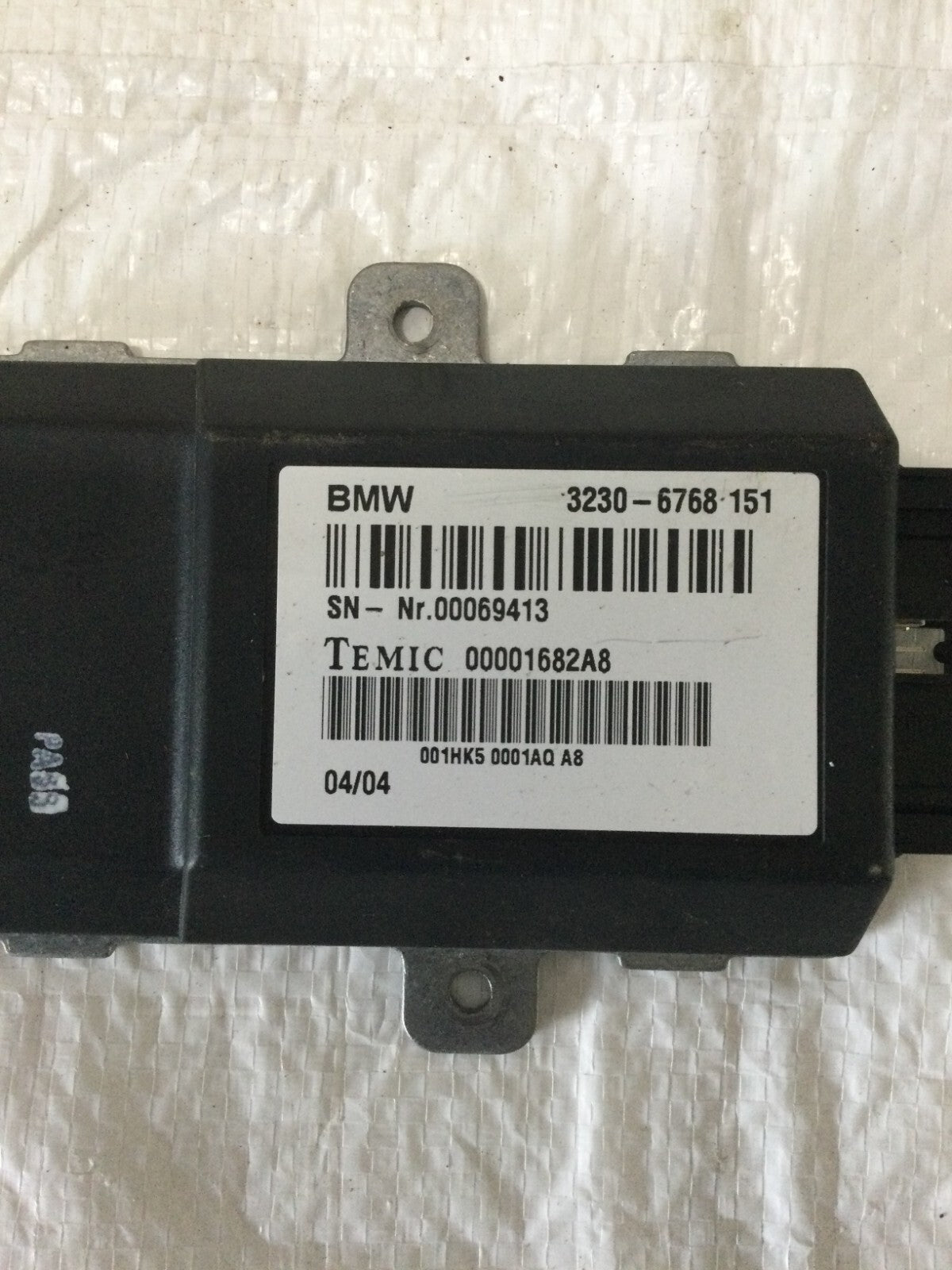 2004 BMW 745I Steering Column Control Module 6768151 OEM