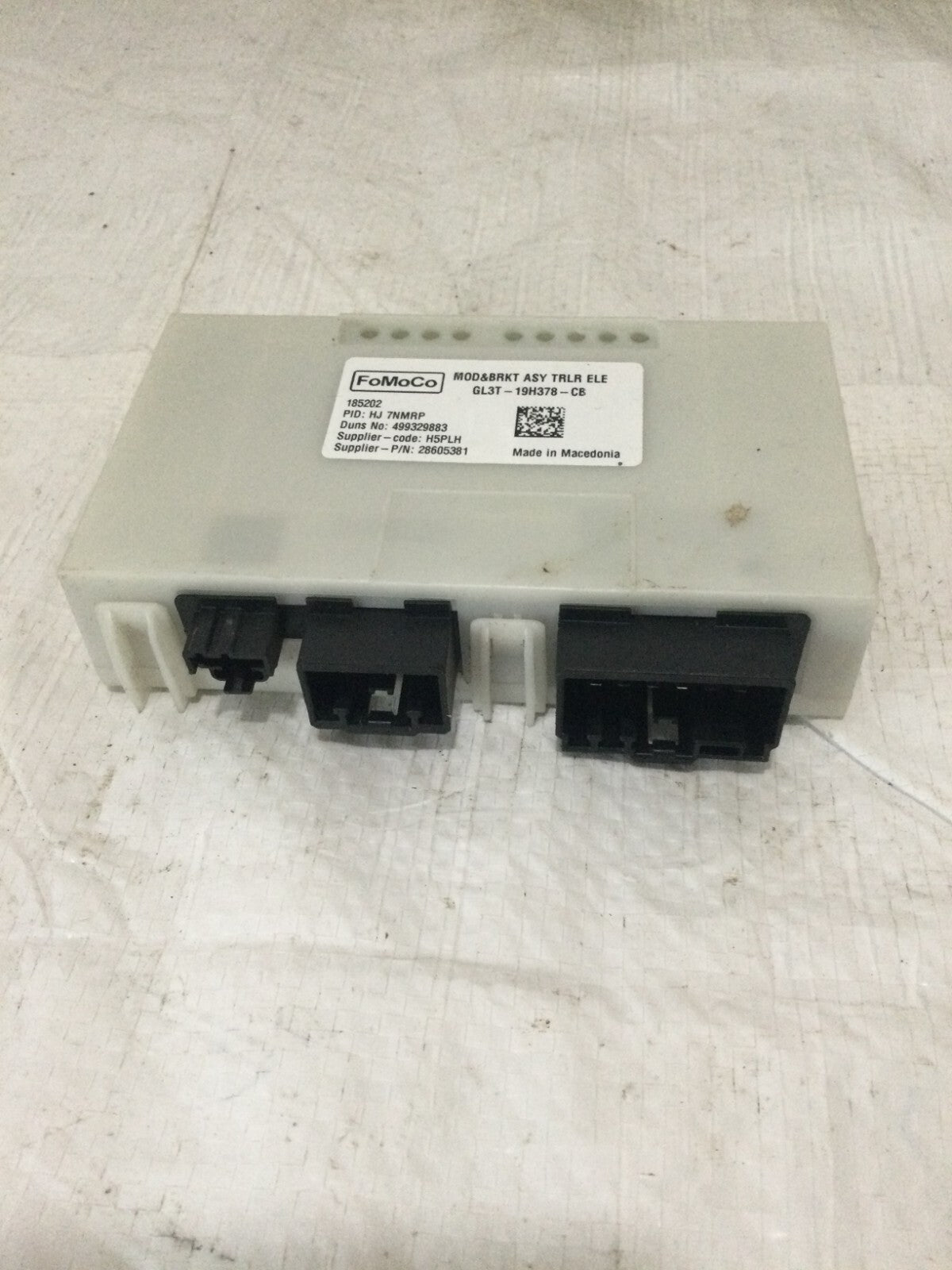 2018-2020 Ford F-150 F150 Trailer Towing Control Module OEM GL3T-19H378-CB