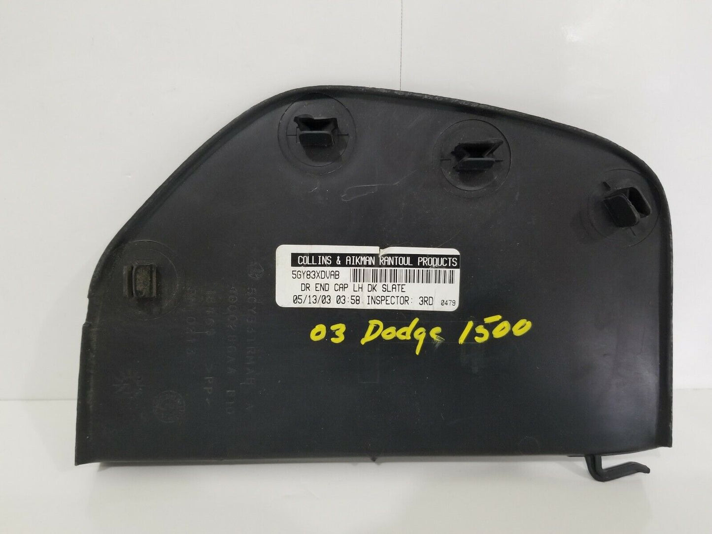 2002-2005 Dodge Ram 1500 Left Hand Dash End Cap Cover 5GY83XDVAB OEM