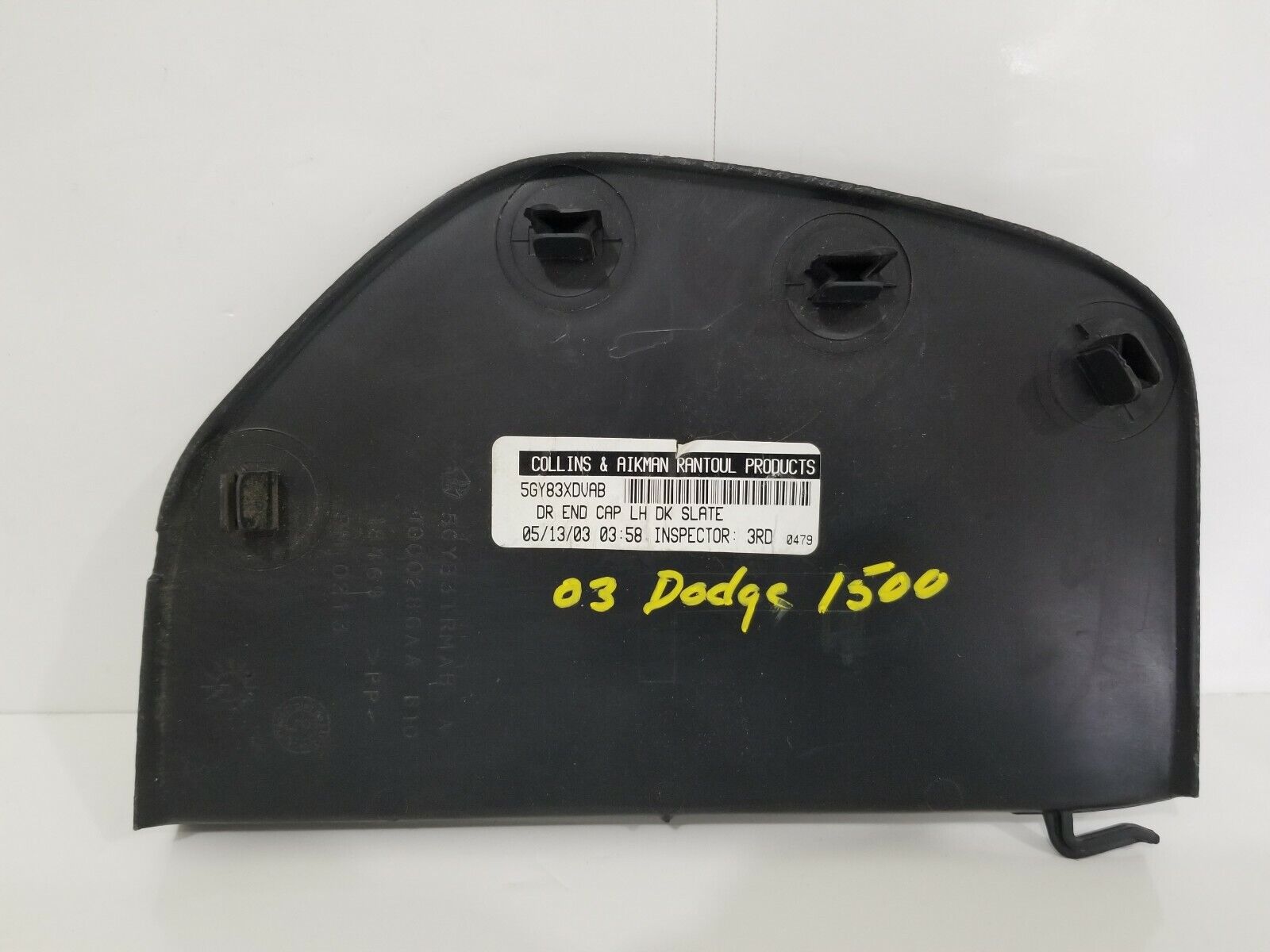 2002-2005 Dodge Ram 1500 Left Hand Dash End Cap Cover 5GY83XDVAB OEM