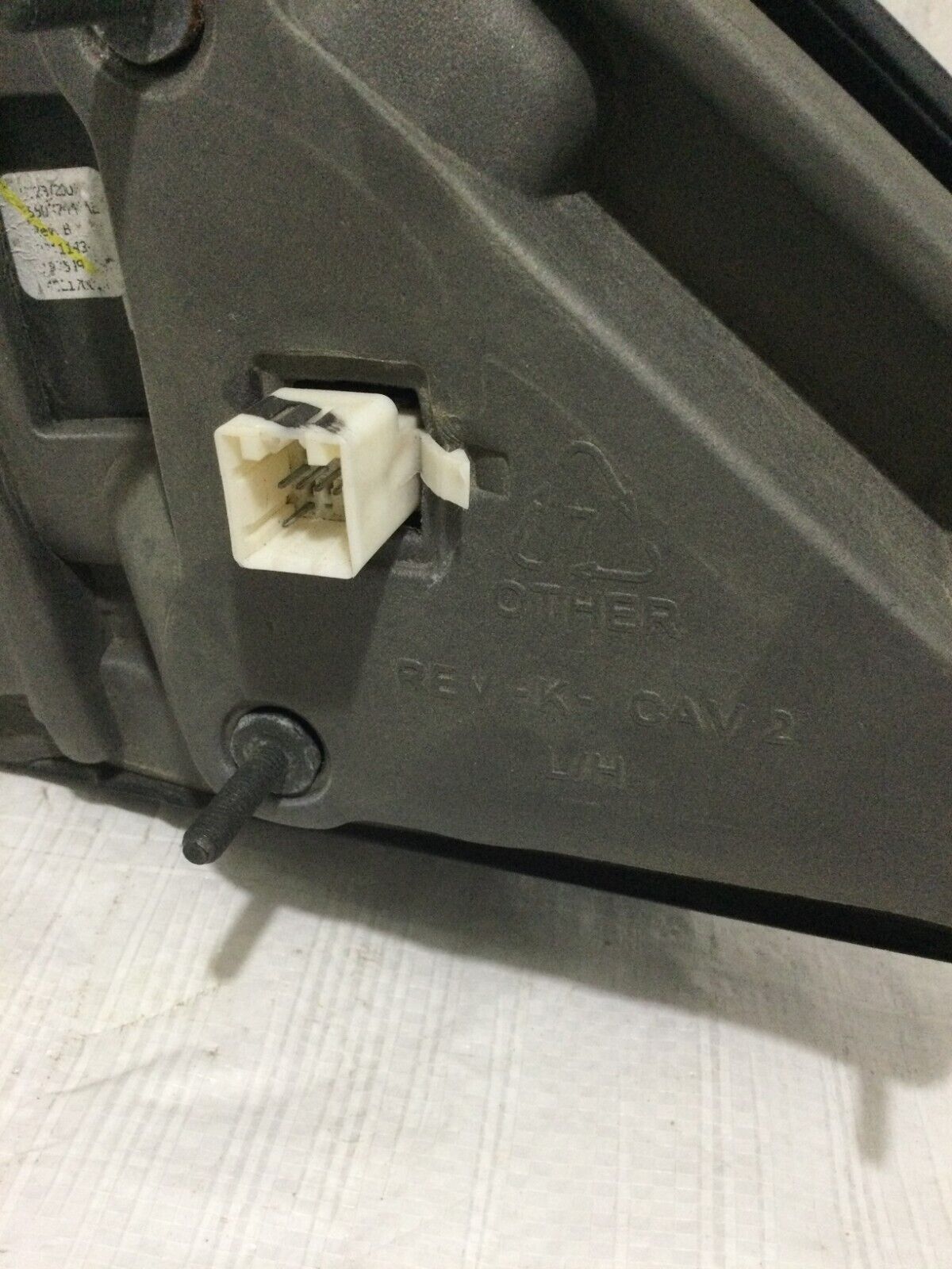 2002-2005 Dodge Ram 1500 Passenger Left Side View Door Mirror OEM