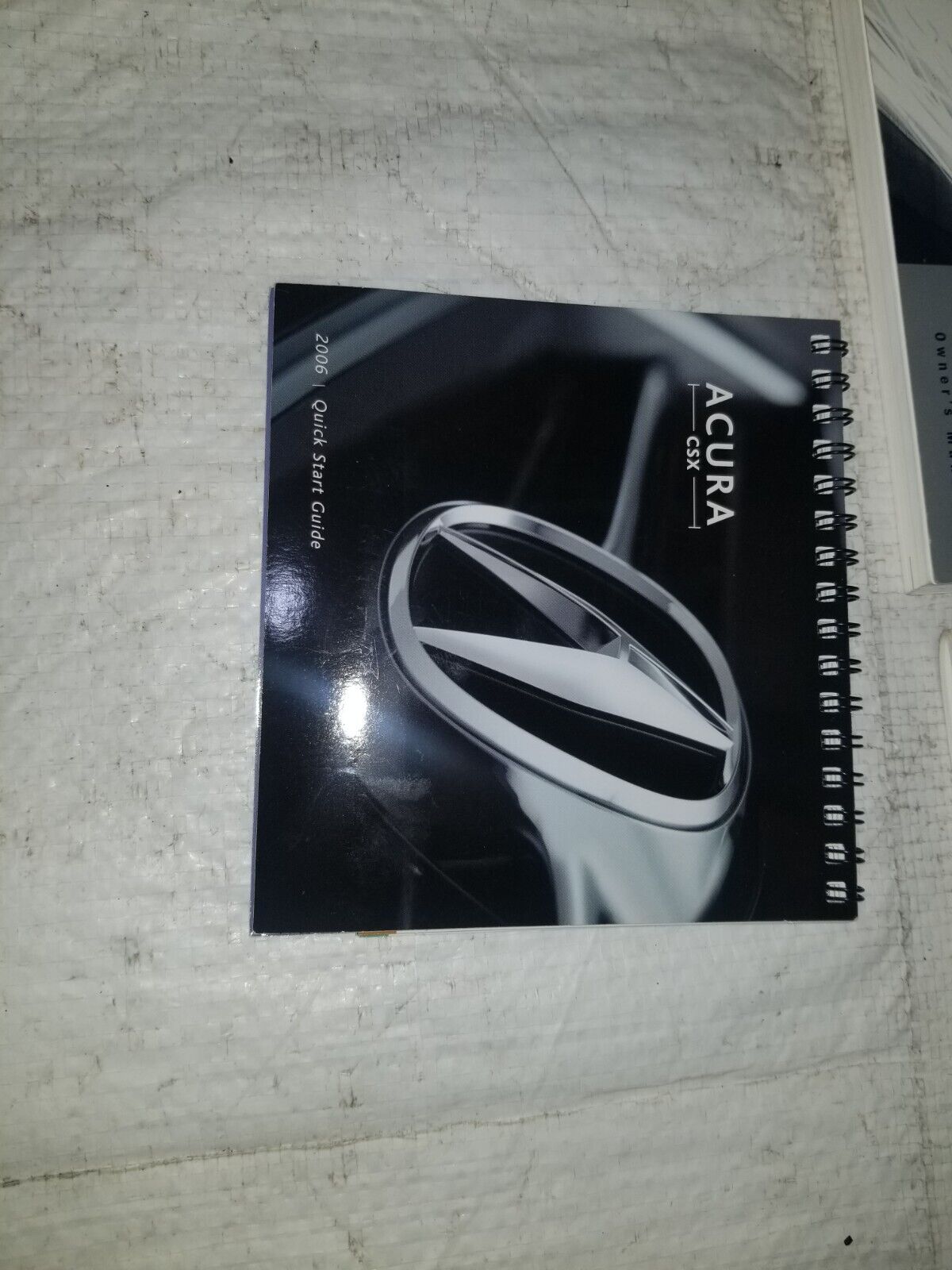 2006 Acura CSX Owner Manual OEM