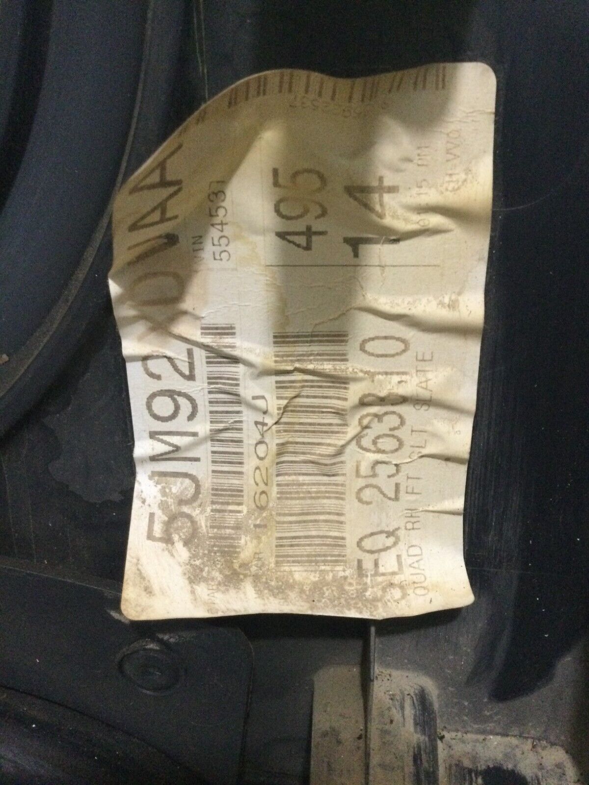 2002-2005 Dodge Ram 1500 Crew Cab Front Right Passenger Door Trim Panel OEM