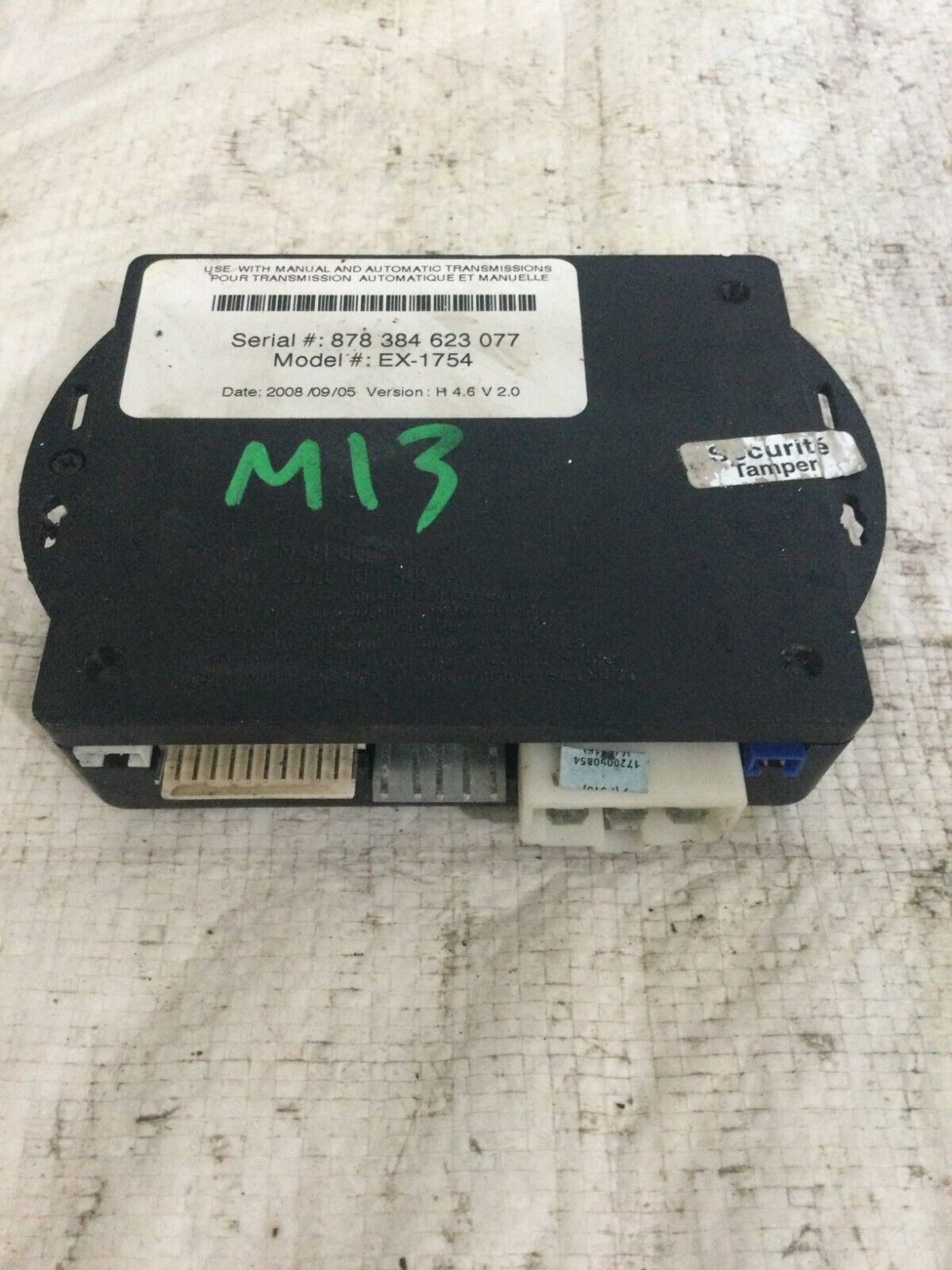 2006 Cadillac Escalade Alarm Security Transponder Module OEM