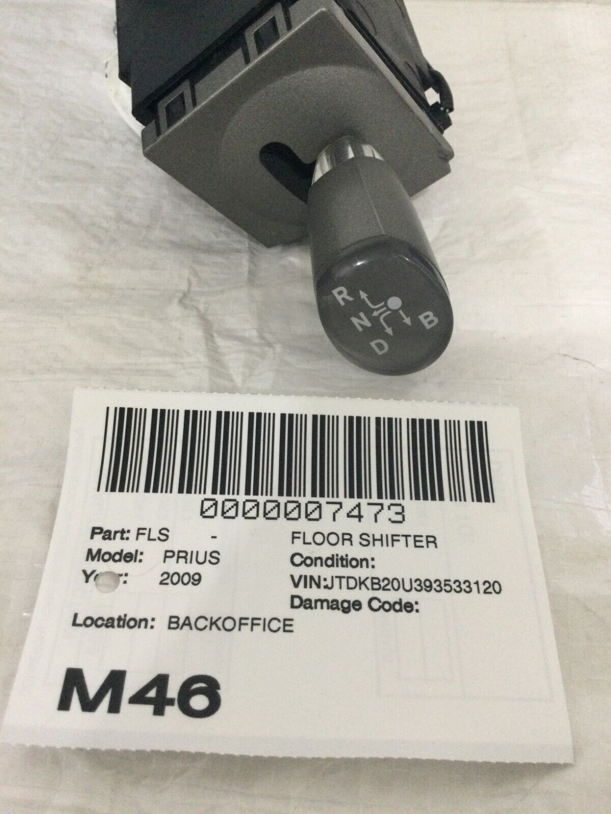 2004-2009 Toyota Prius Floor Shifter Assembly OEM