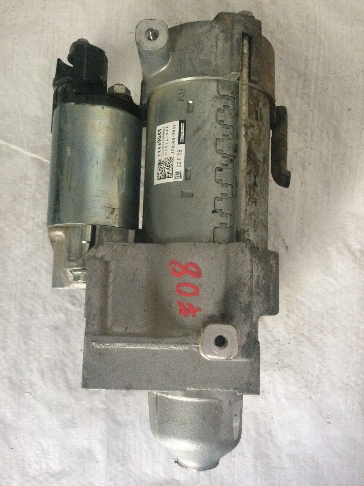 2019-2022 Chevrolet Silverado 1500 Engine Starter Motor 5.3L 12689541