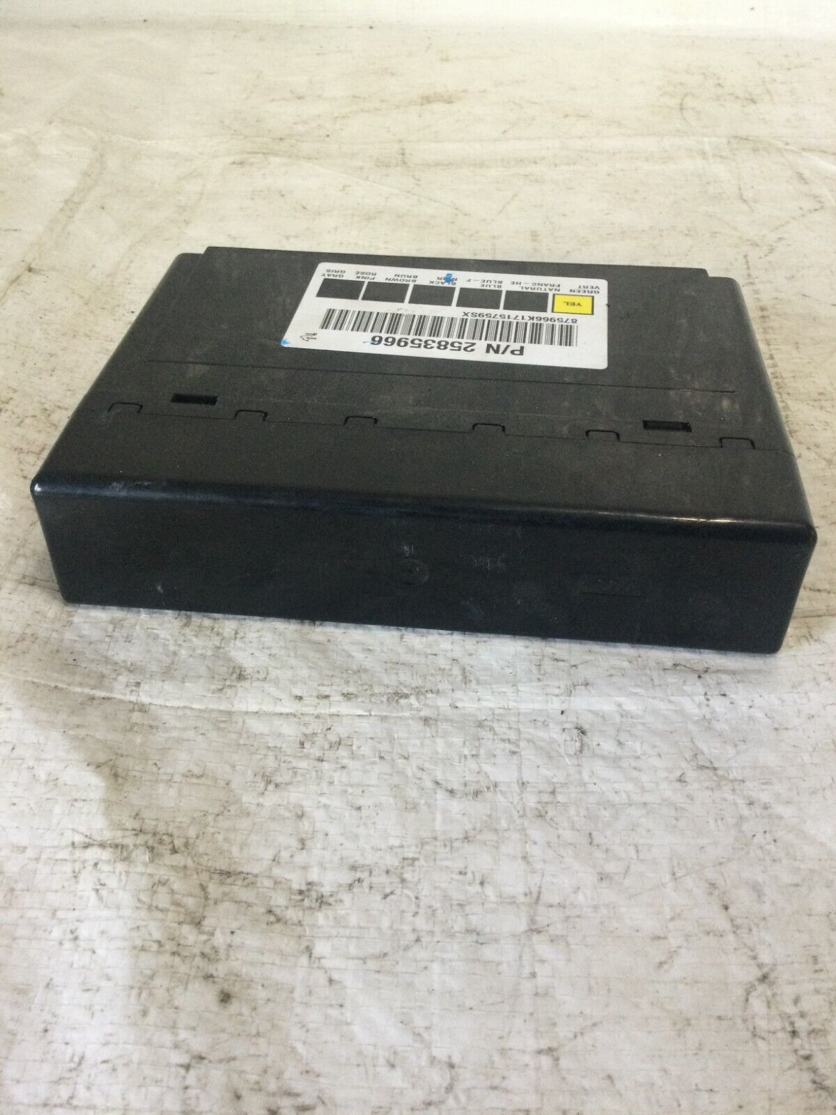 2007-2010 Cadillac Escalade ESV Chassis Brain Box 25835966 OEM