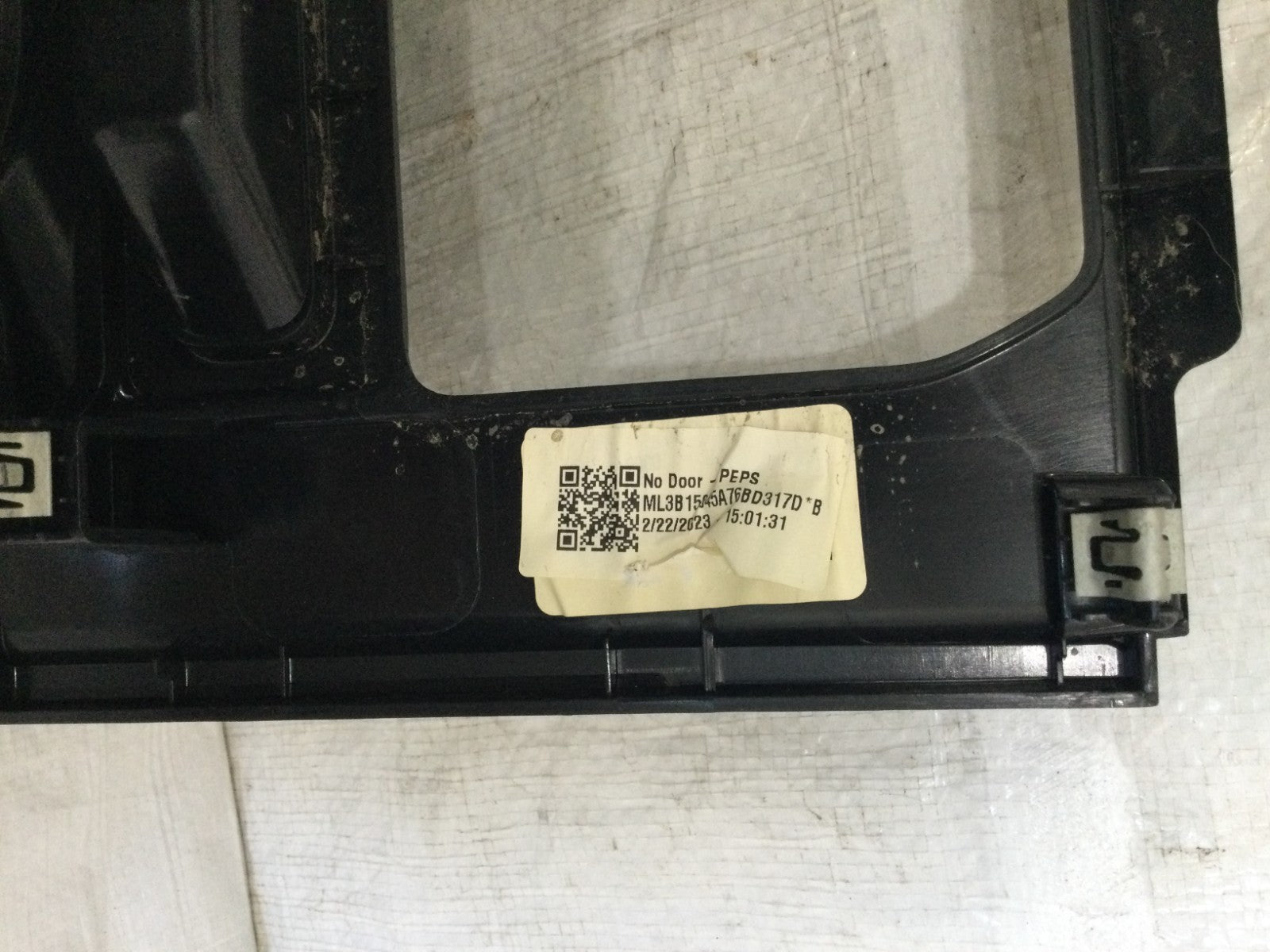 2021-2024 Ford F150 Center Console Trim Bezel W/ Front Cupholder OEM