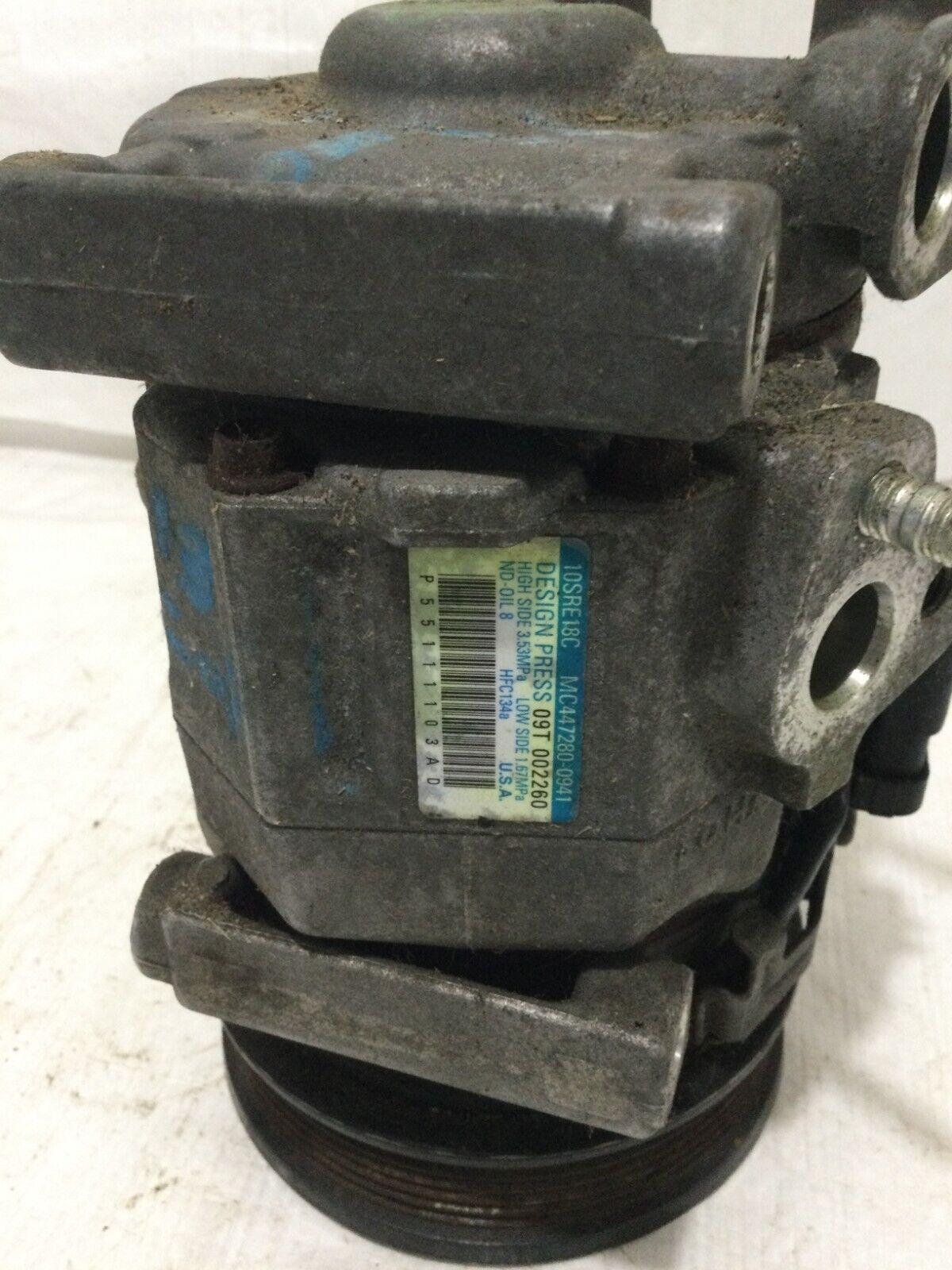 2017 Dodge Grand Carvan Air Compressor OEM