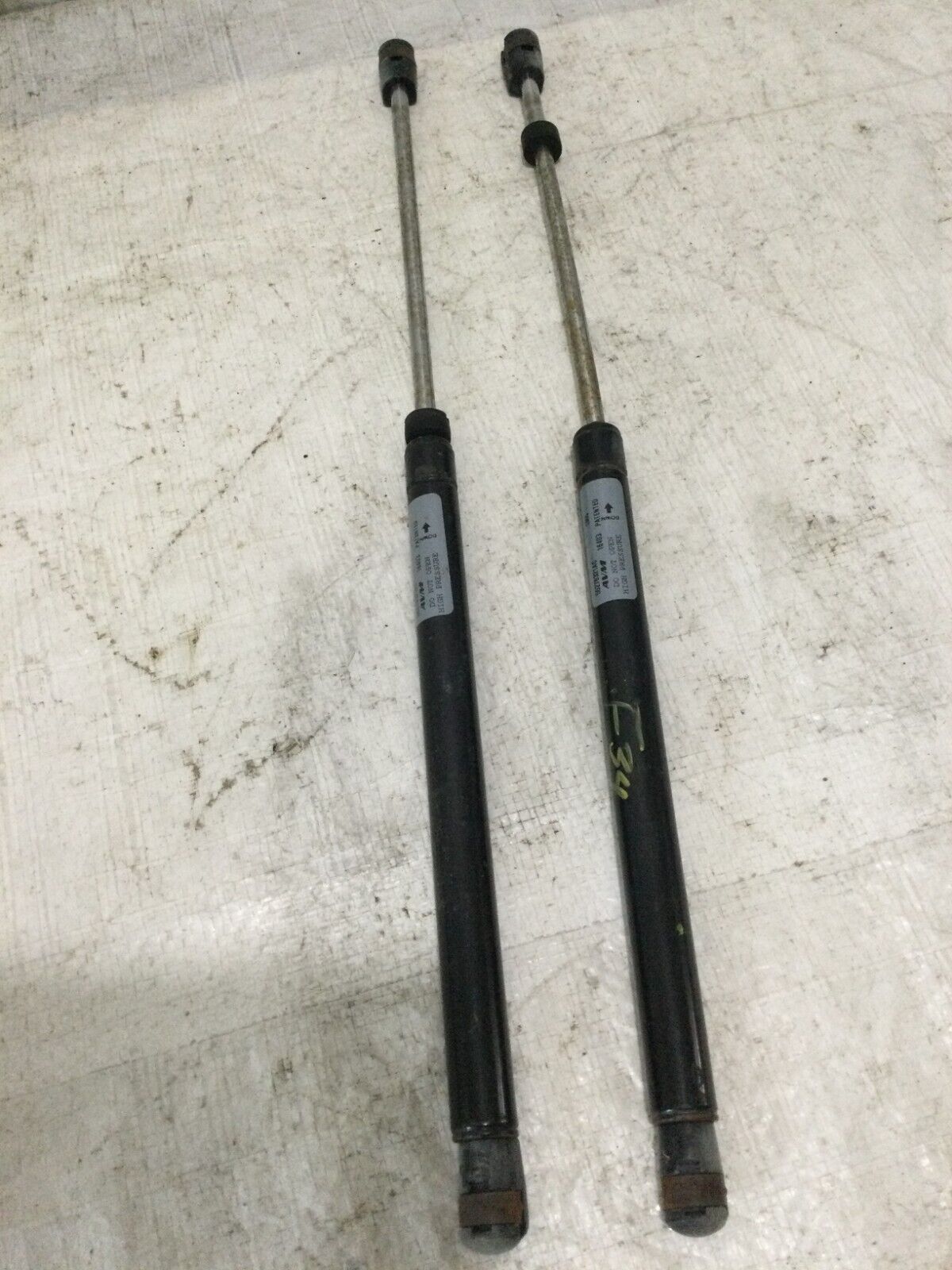 2005 Dodge Ram 1500 Hatch Support Strut Set 55276321AC  OEM