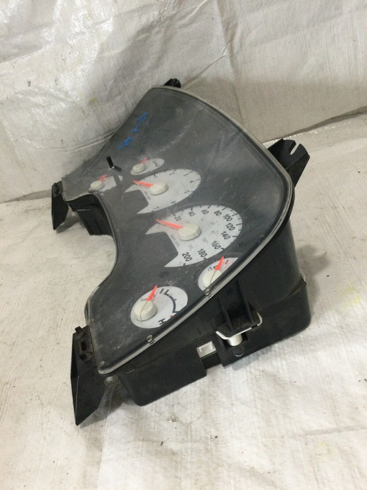 2007 Dodge Ram 1500  Speedometer Instrument Cluster KPH 05172048AE OEM