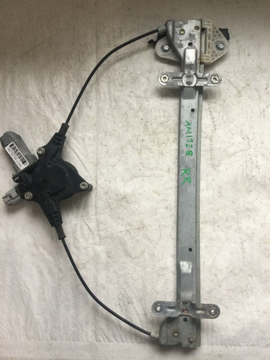 2008 Honda Ridgeline Rear Right Power Window Regulator & Motor OEM