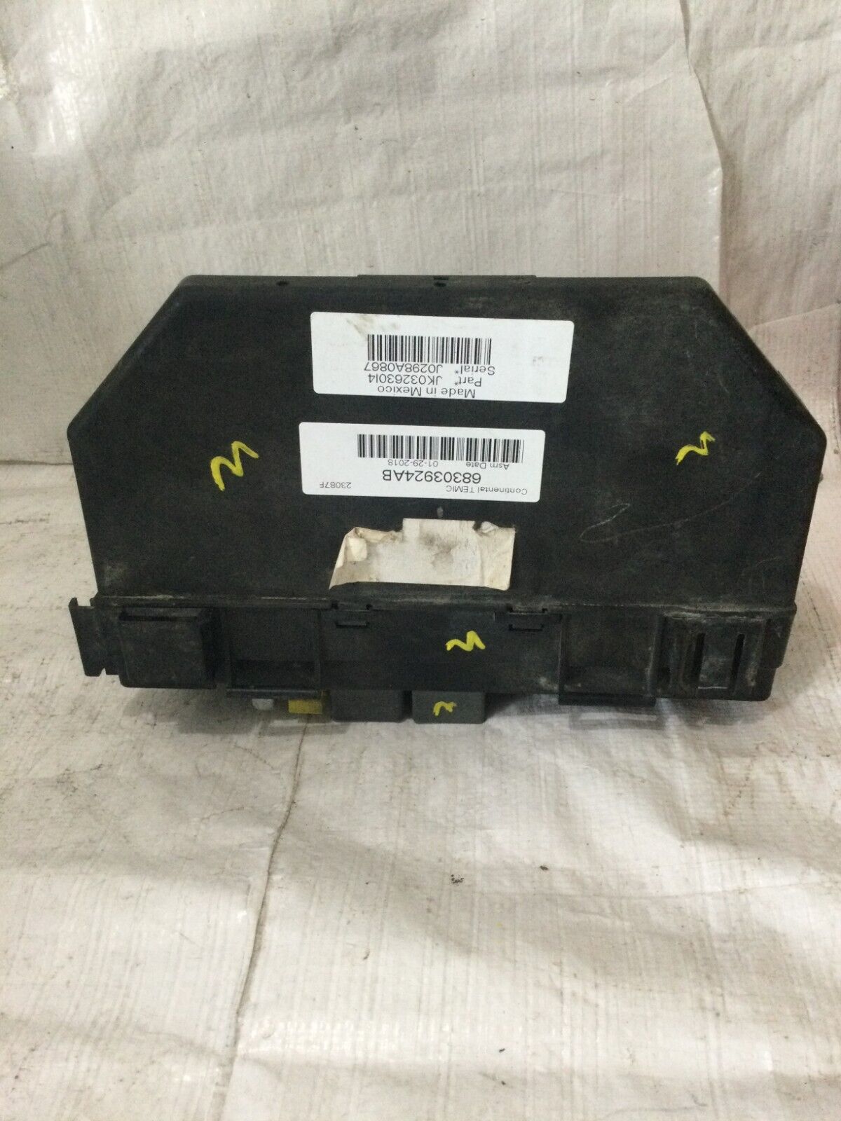2017 2018 Jeep Wrangler Totally Integrated Power Module Fusebox TIPM 68303924AB
