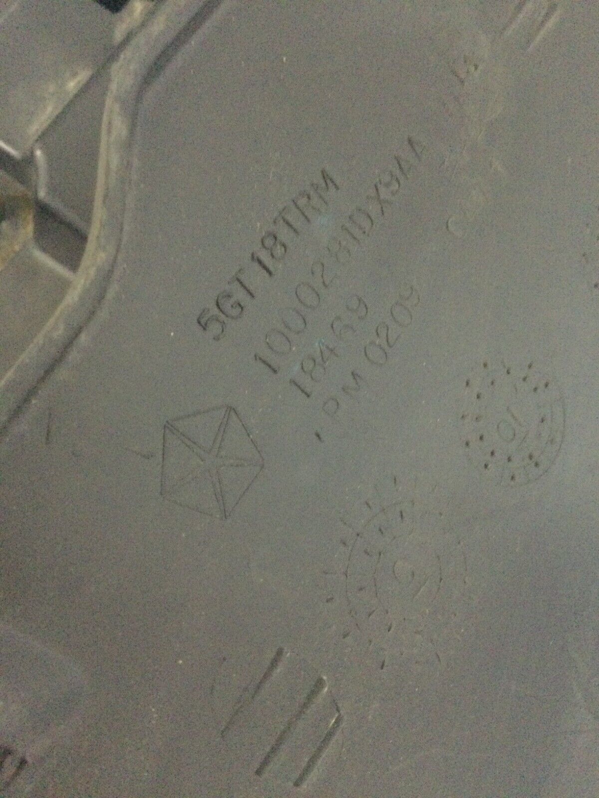 2002-2005 Dodge Ram 1500 2500 3500 Glove Box Dark Charcoal OEM 5GT18TRM