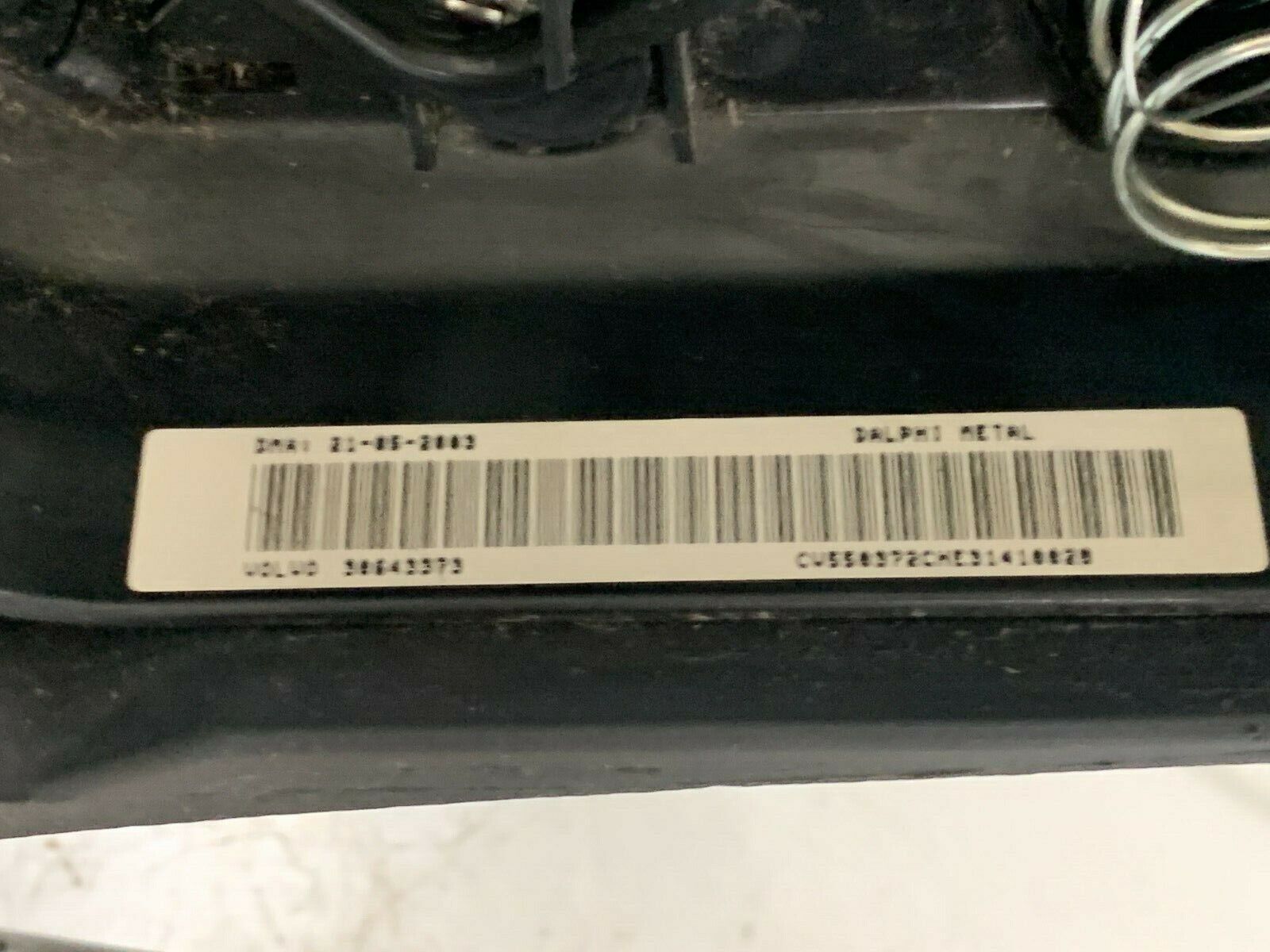 2001-2009 Volvo S60 Black Leather Steering W/ Control Buttons OEM 