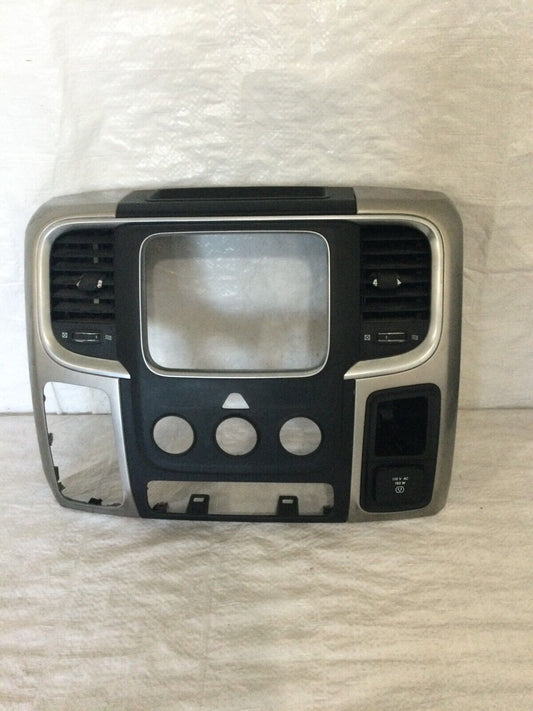 2016 Dodge Ram 3500 Dash Radio TrIm Bezel W/ Air Vent OEM