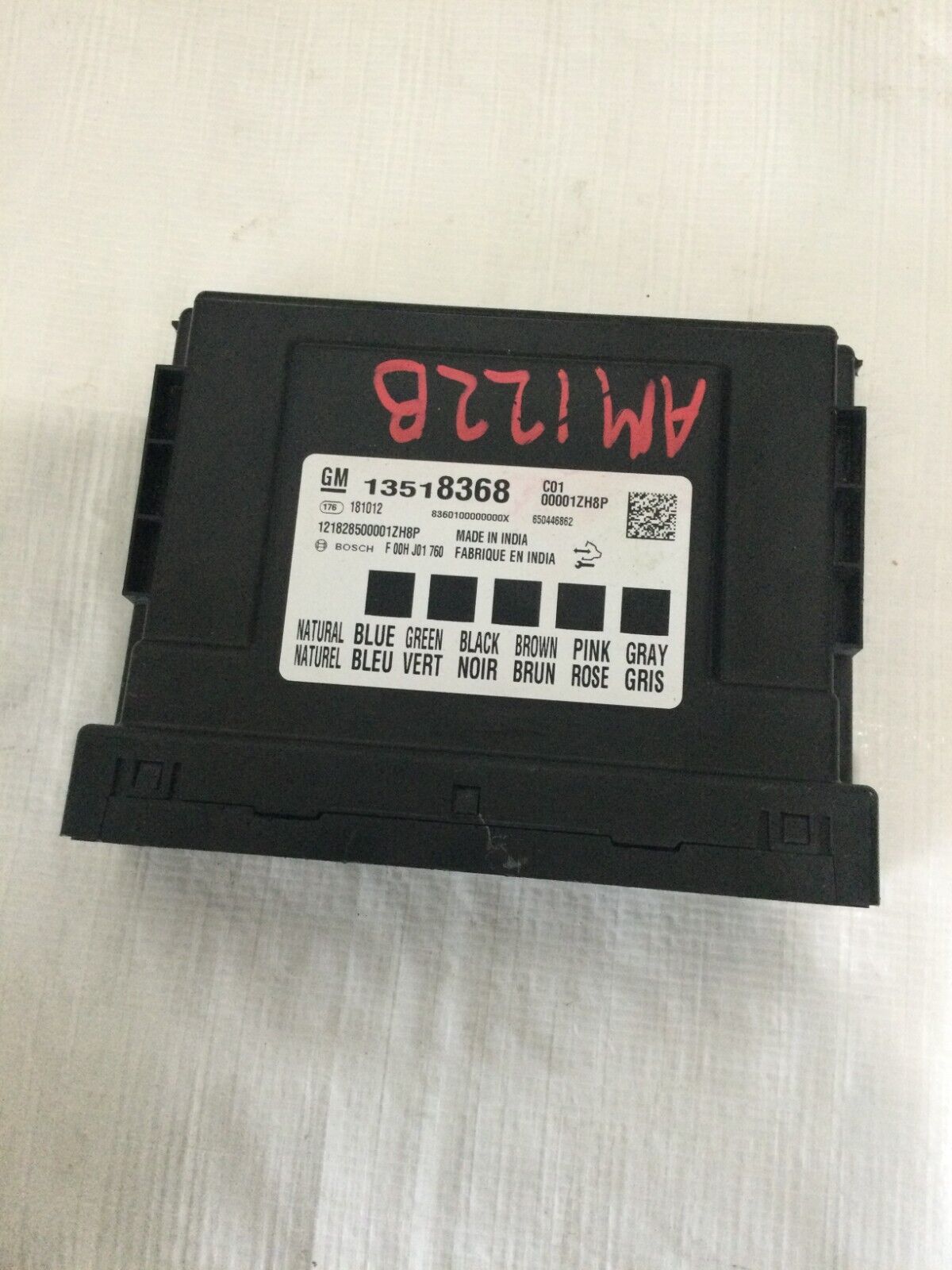 2019 Buick Regal  BCM Body Control Module 13518368 OEM