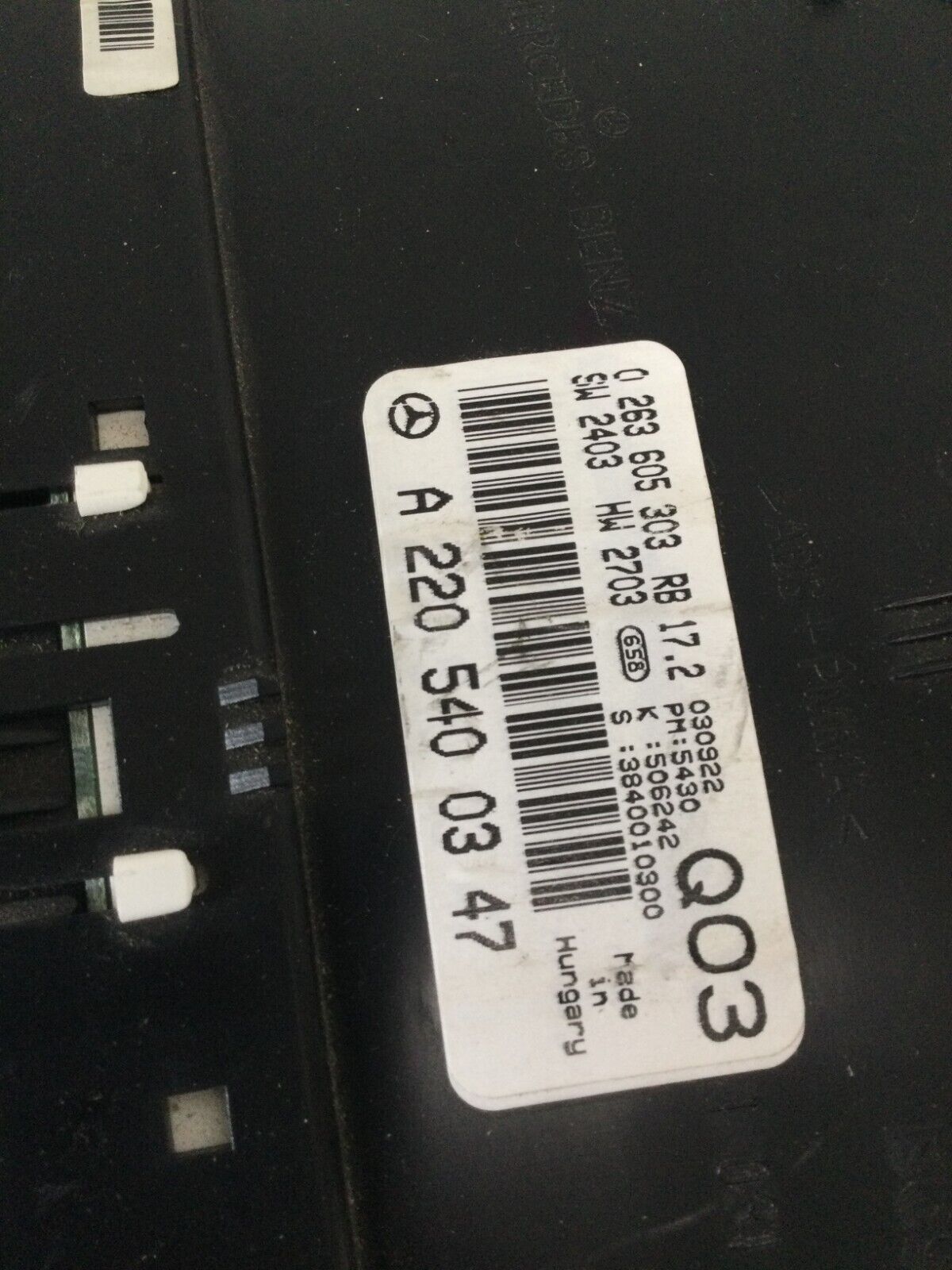 2004 Mercedes Benz S430 Speedometer Odometer Instrument Cluster Gauge OEM